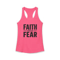 Grit and Faith Women's Racerback Tank - Faith Over Fear