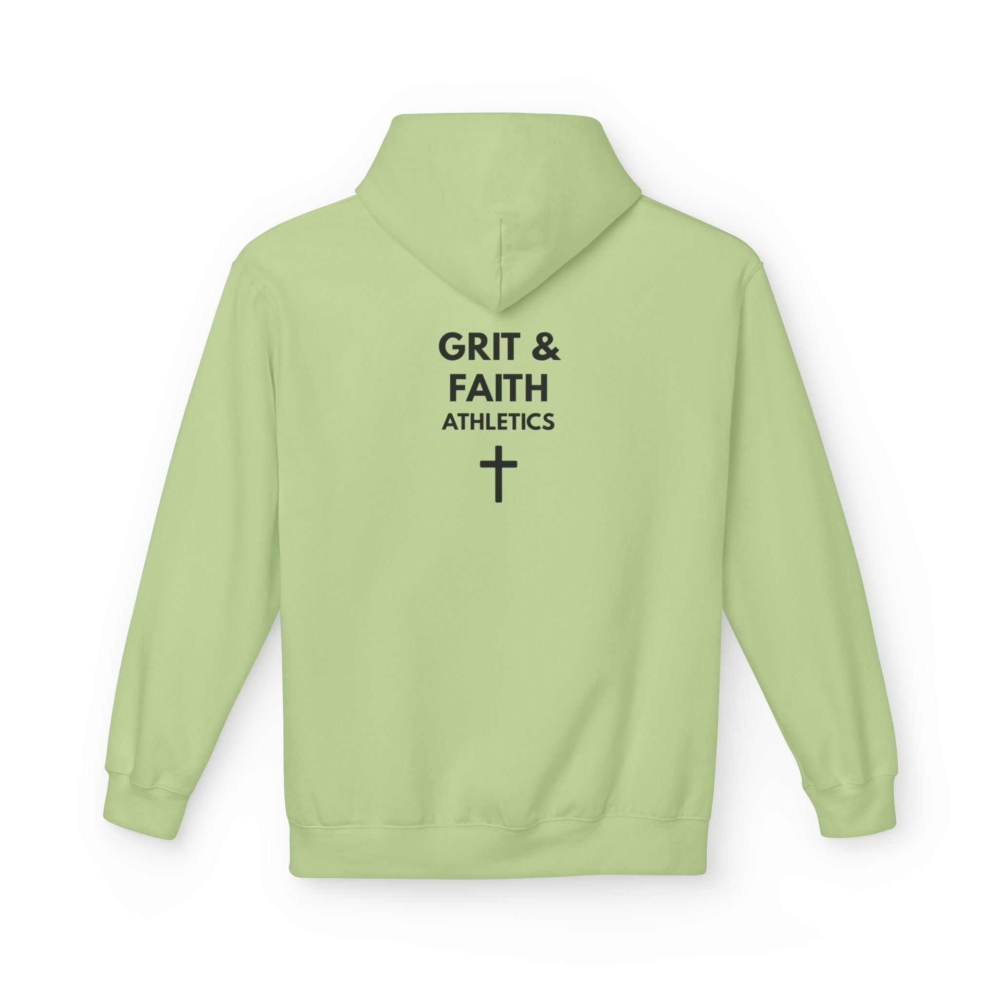 Grit and Faith Athletics Hoodie — Spartan Cross Pullover
