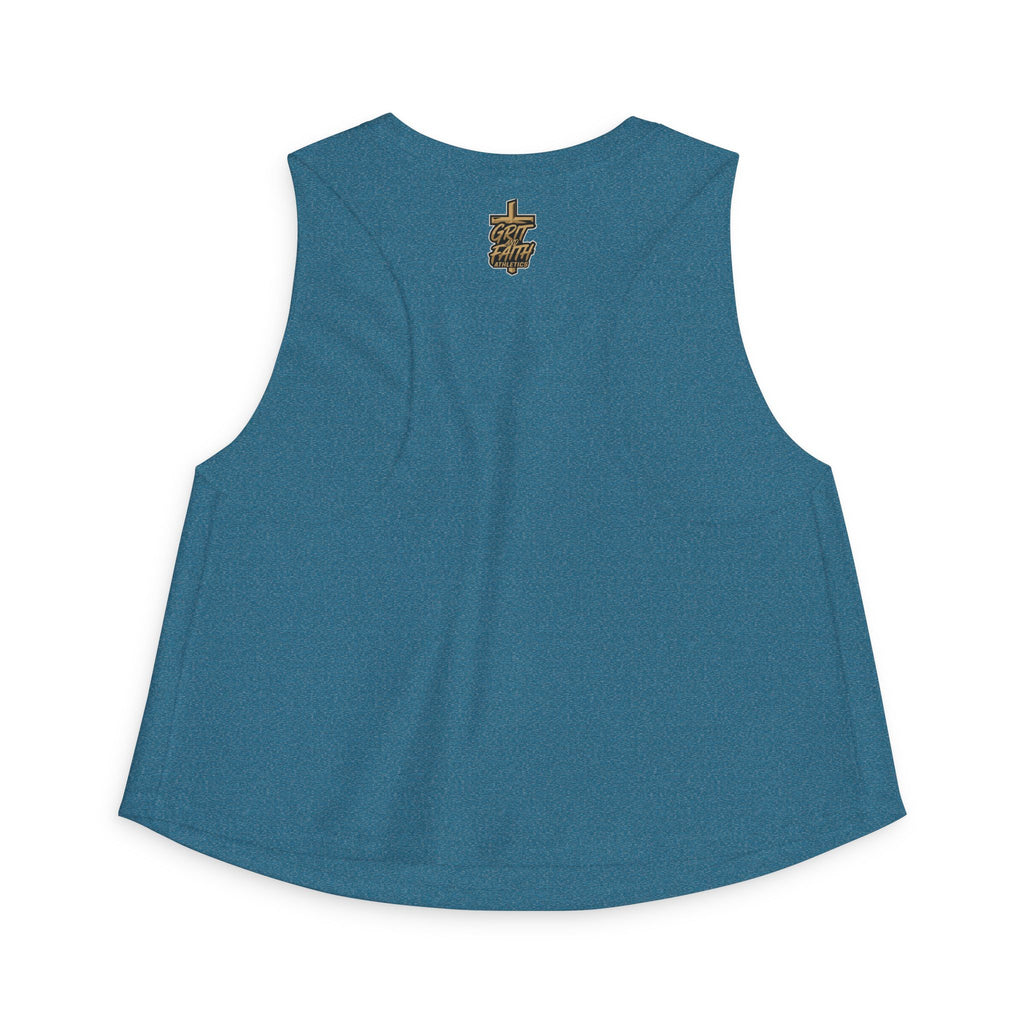 Grit and Faith Crop Top – Forged Through Faith Graphic Tank