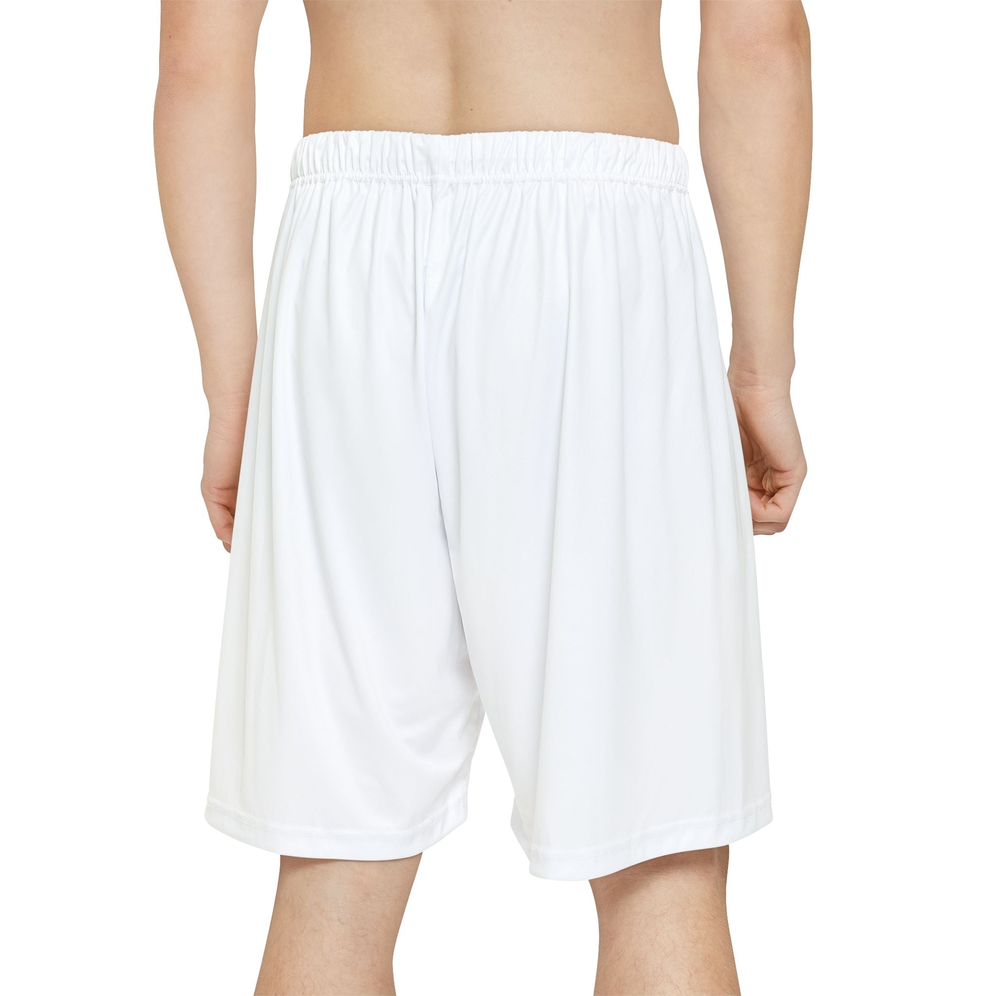 Grit and Faith - Men's Athletic Shorts with Cross Graphic