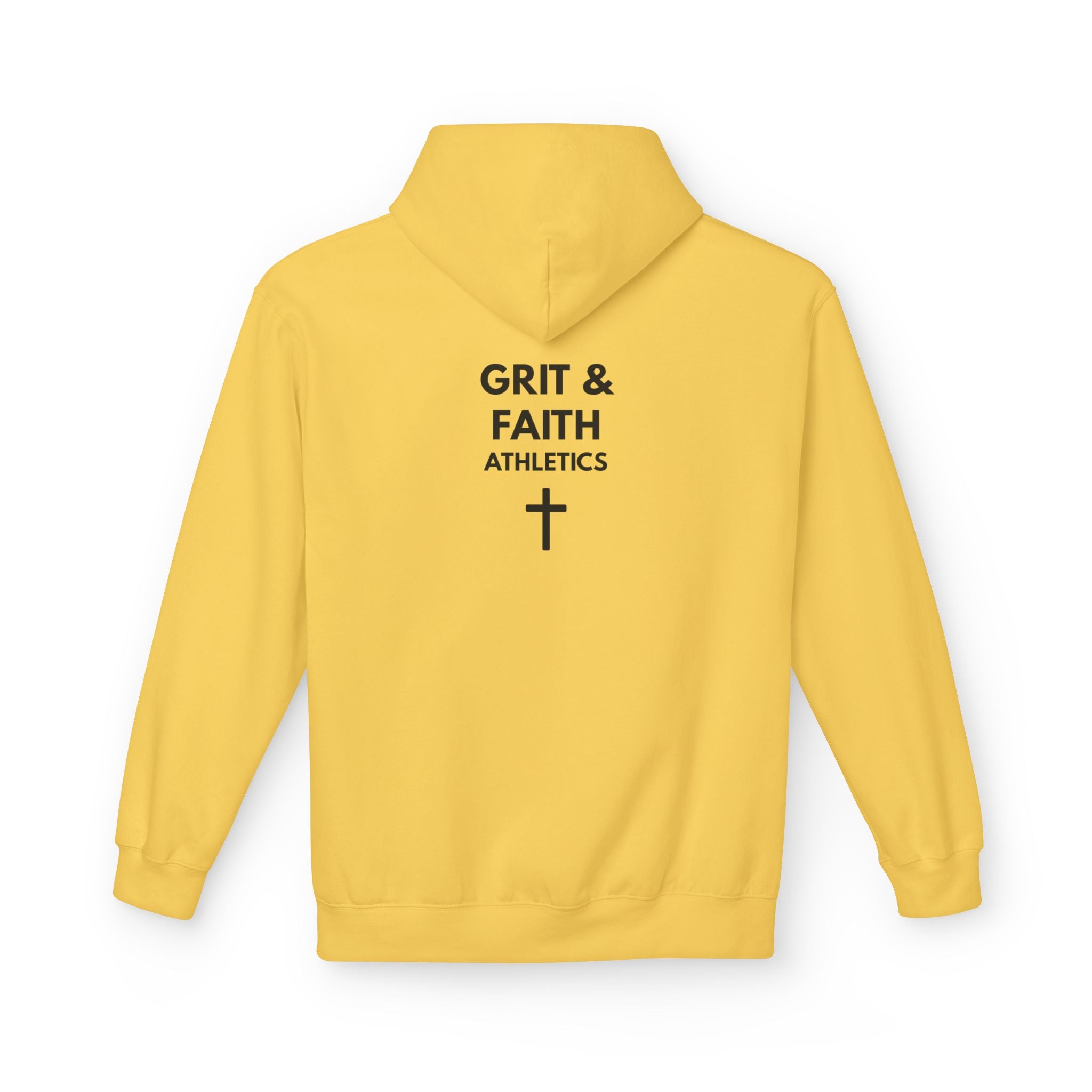 Grit and Faith Athletics Hoodie — Spartan Cross Pullover