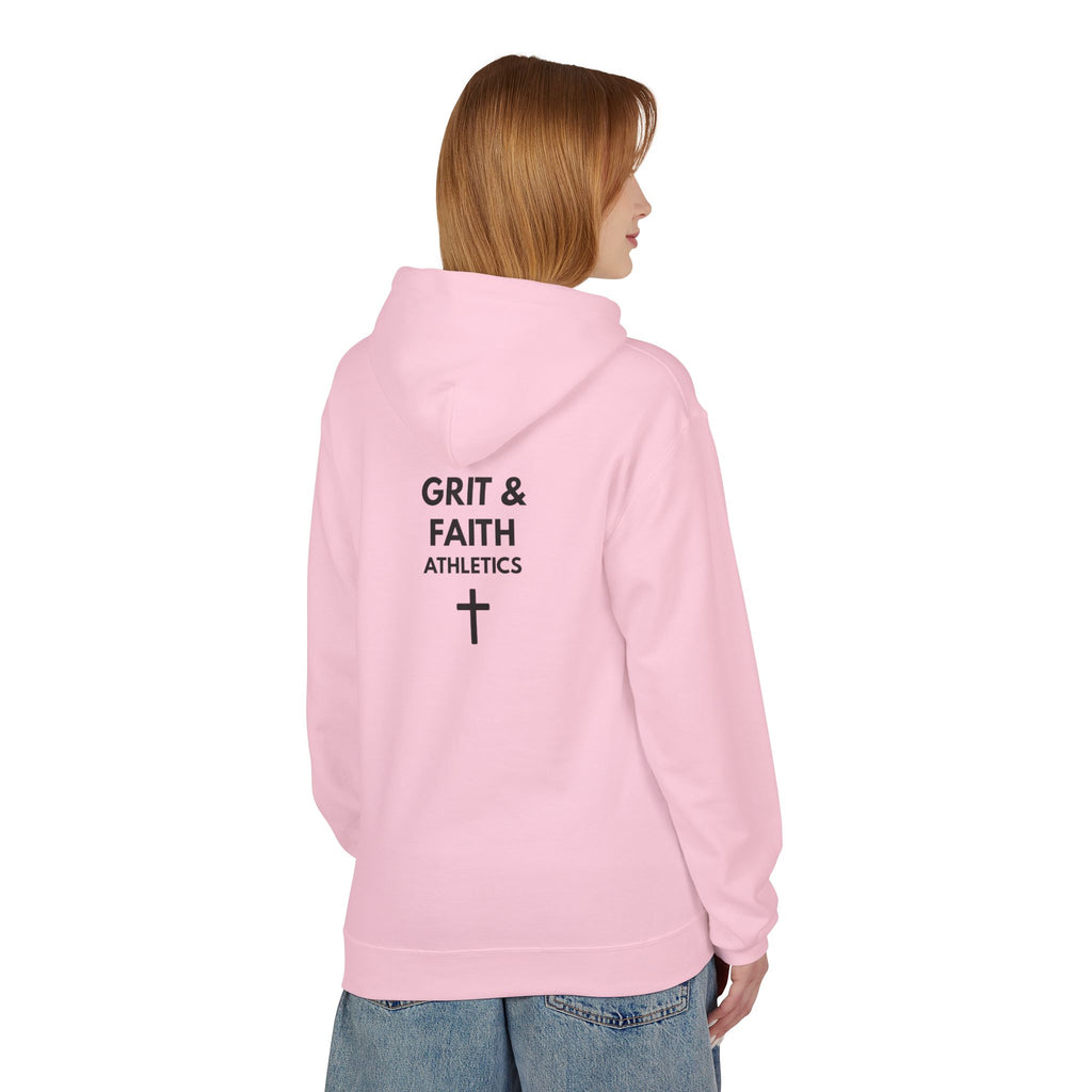 Grit and Faith Athletics Hoodie — Spartan Cross Pullover