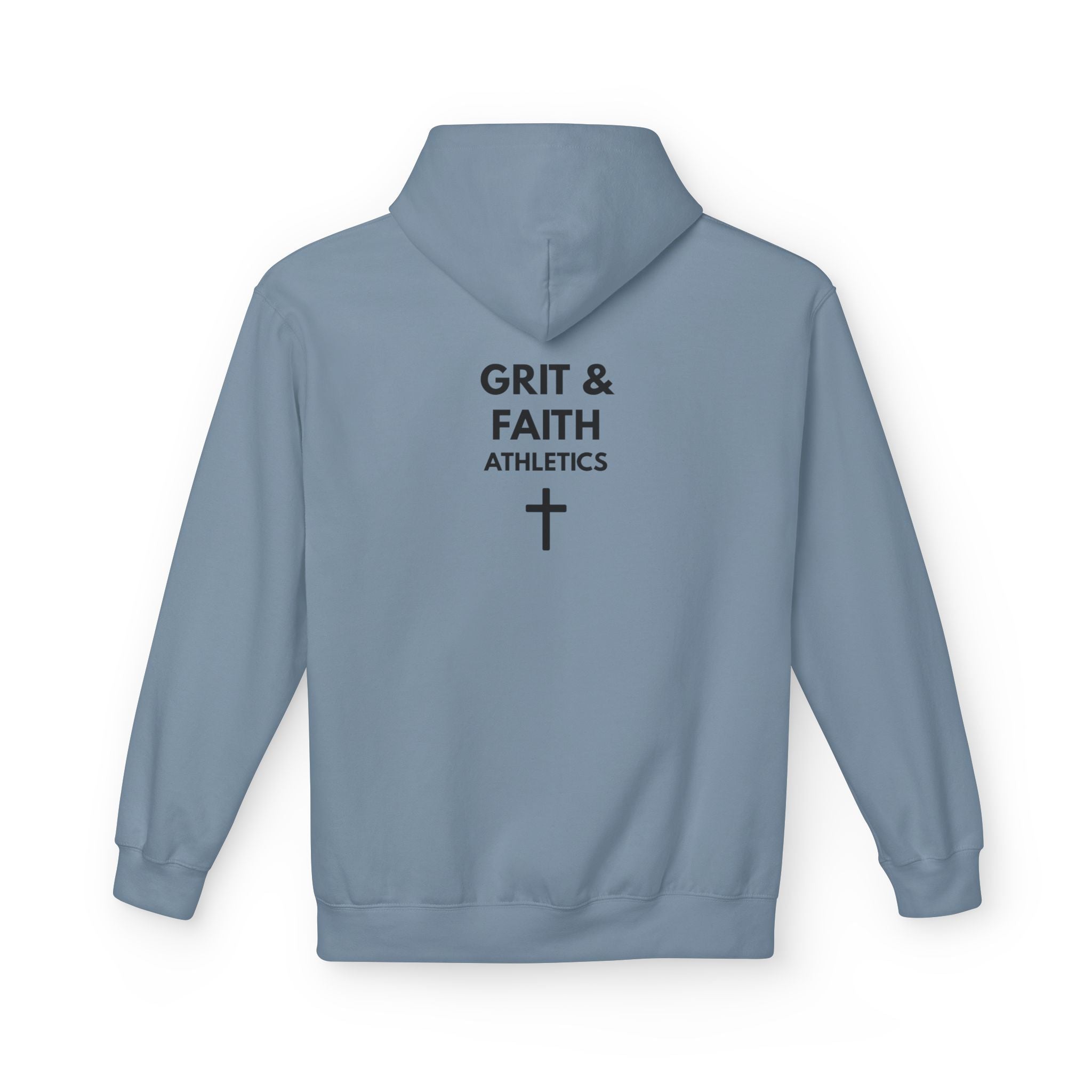 Grit and Faith Athletics Hoodie — Spartan Cross Pullover