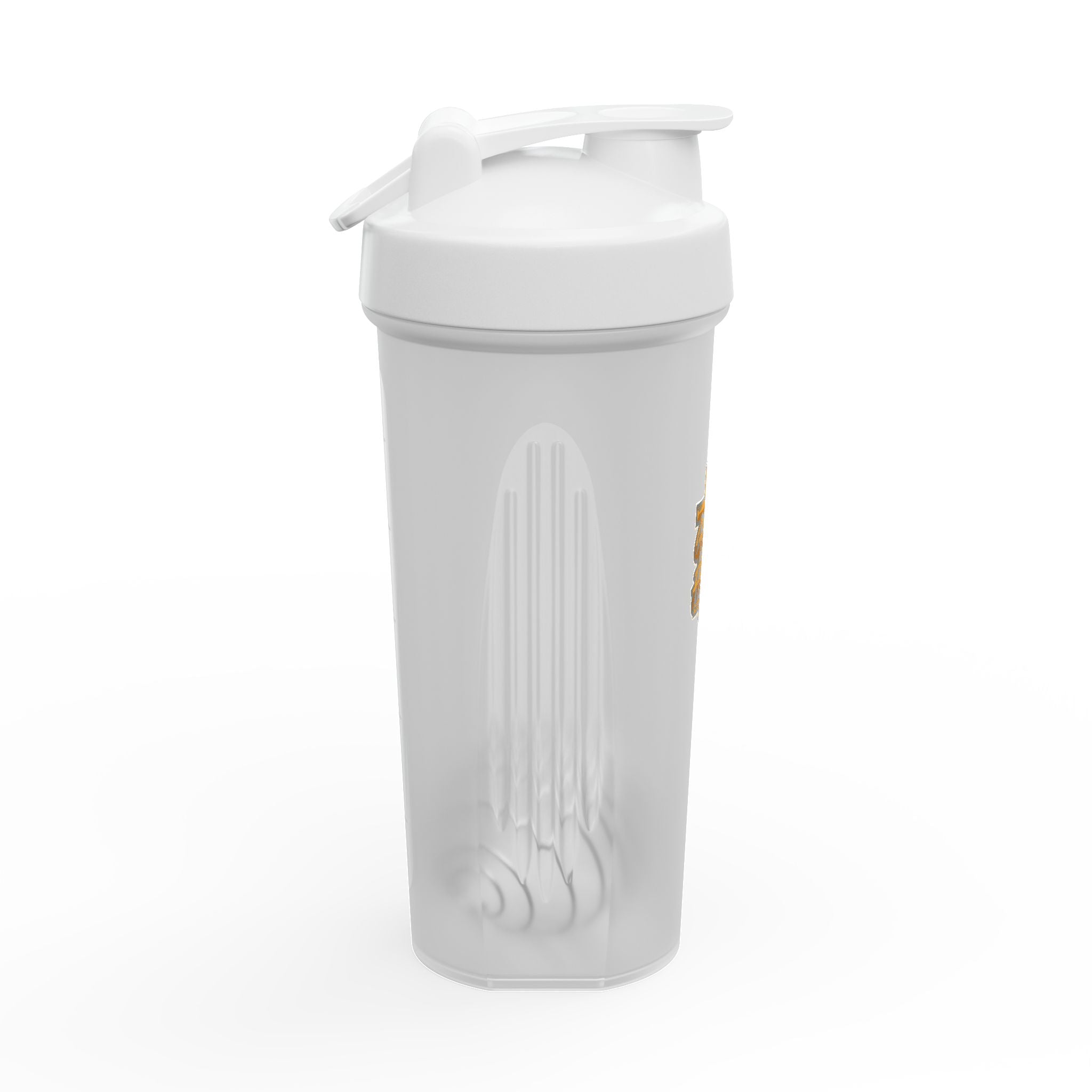 Grit and Faith Protein Shaker Bottle — Sports Blender Bottle for Gym & Fitness