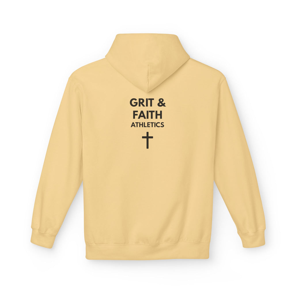 Grit and Faith Athletics Hoodie — Spartan Cross Pullover