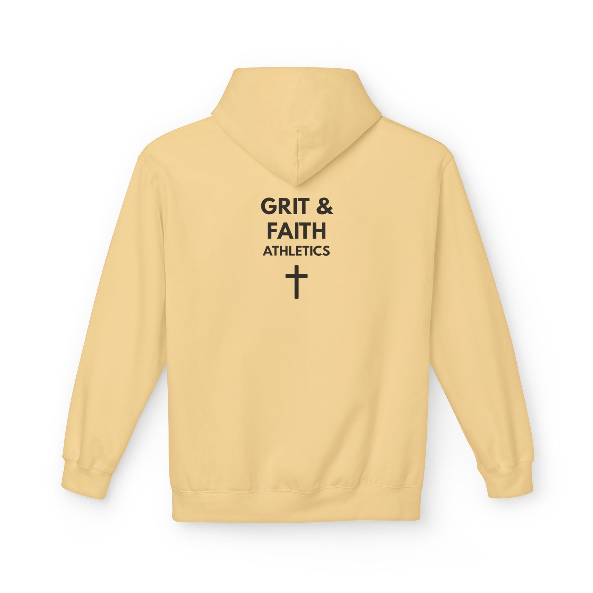 Grit and Faith Athletics Hoodie — Spartan Cross Pullover