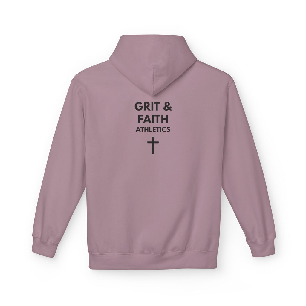Grit and Faith Athletics Hoodie — Spartan Cross Pullover