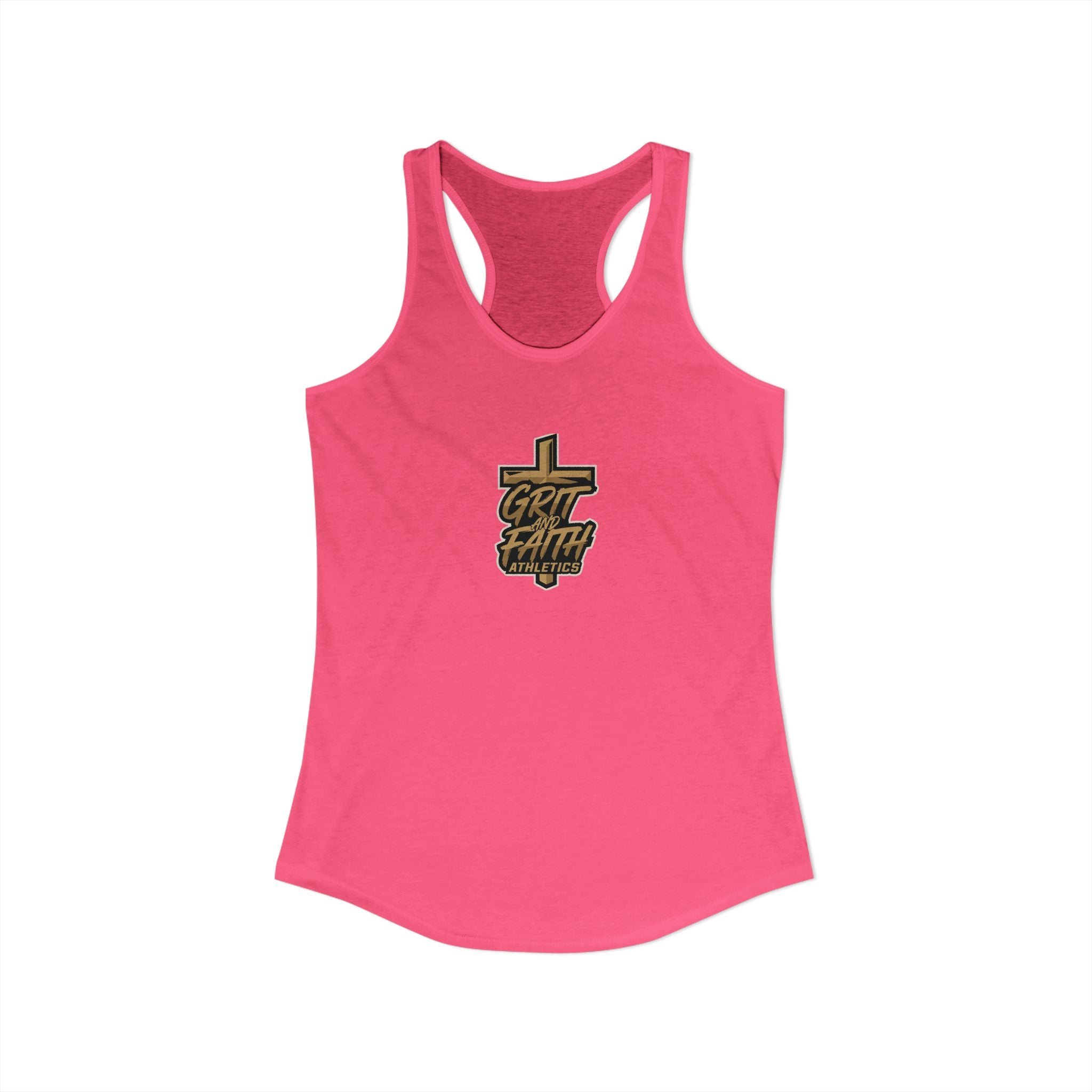 Grit and Faith - Women's Logo Racerback Tank