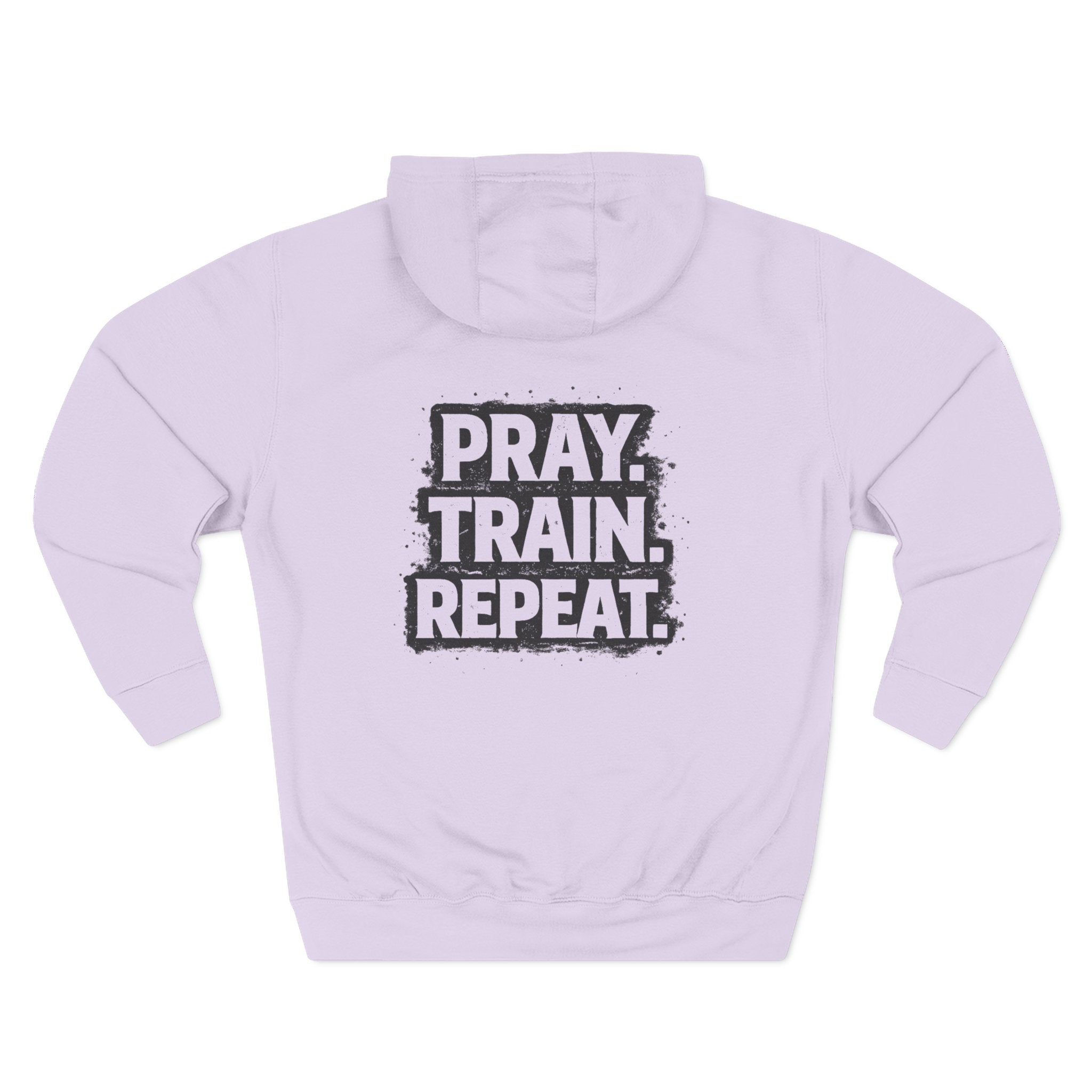 Grit and Faith Sweatshirt - Pray Train Repeat Hoodie