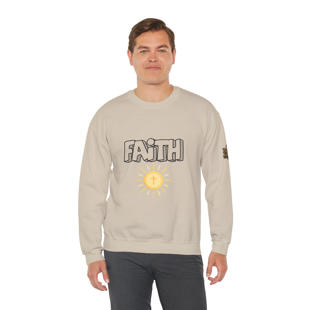 FAITH Bubble Sweatshirt | Christian faith pullover