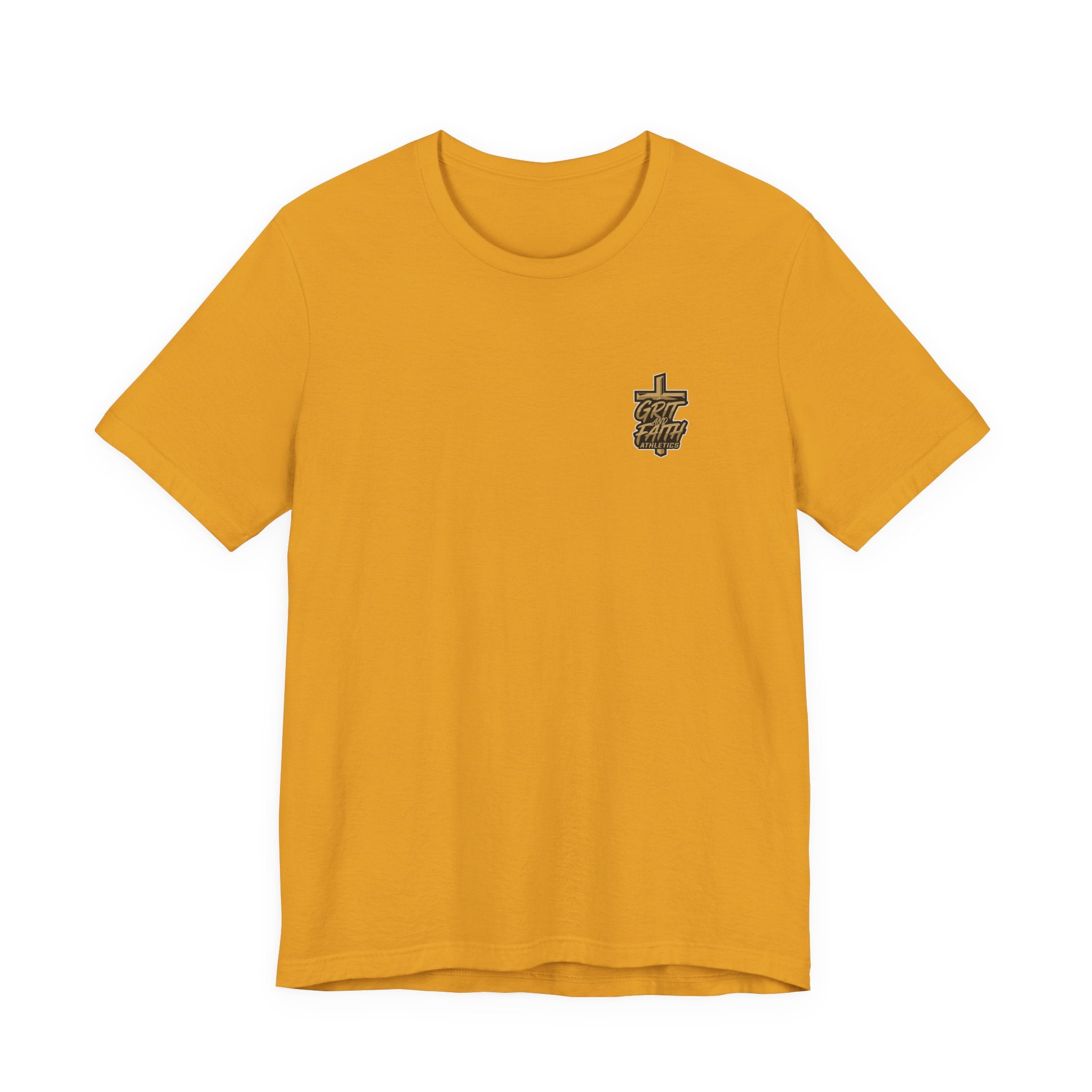 Grit and Faith T-Shirt — Pray. Train. Repeat. Faith & Fitness Tee