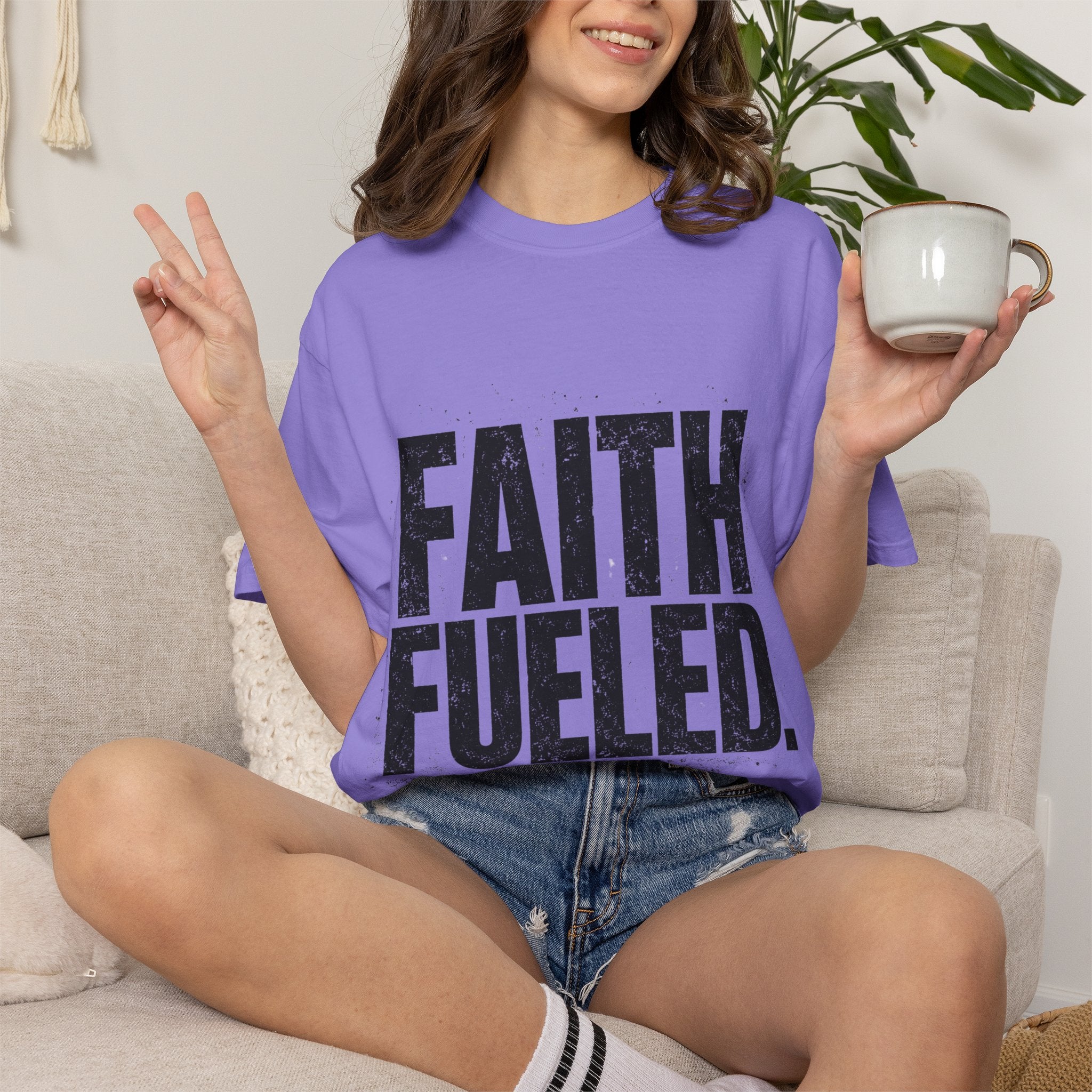 Grit and Faith T-Shirt — Faith Fueled Tee