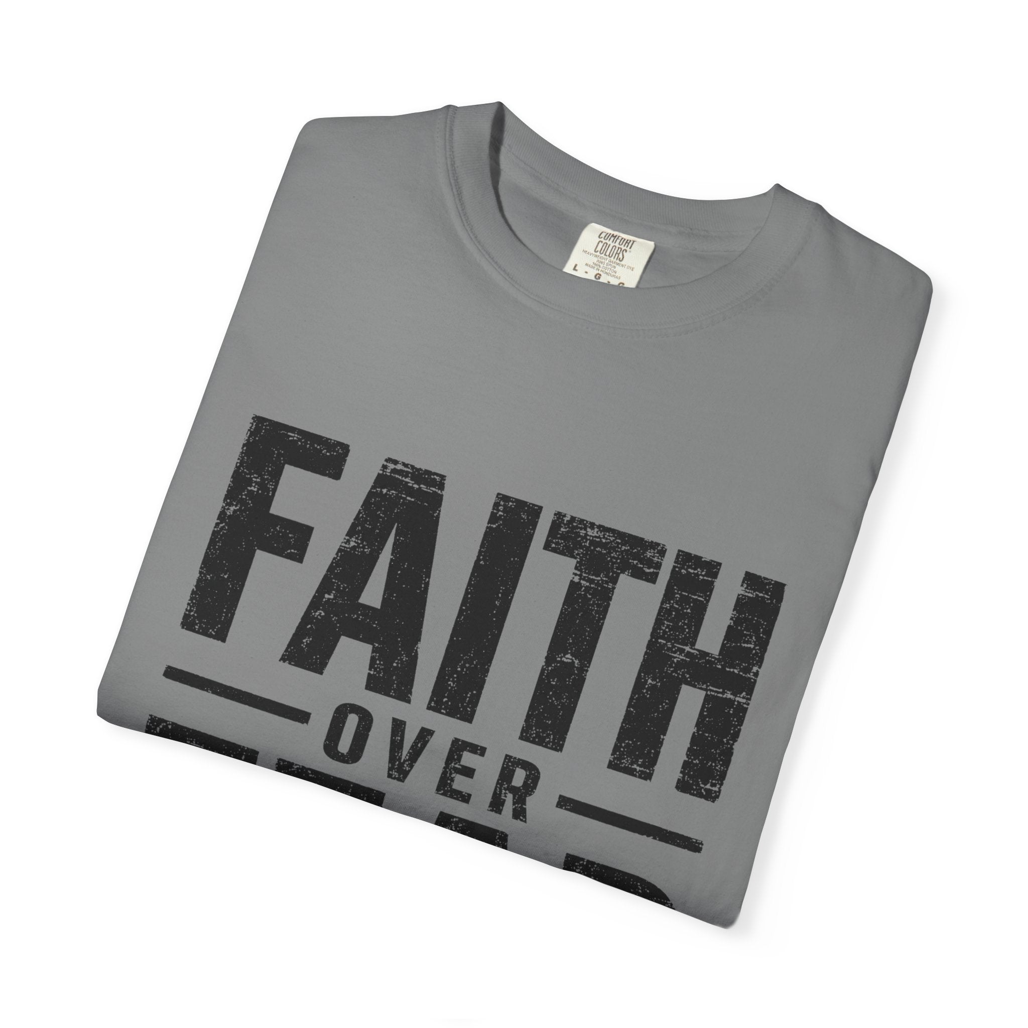 Grit and Faith T-Shirt — Faith Over Fear Tee