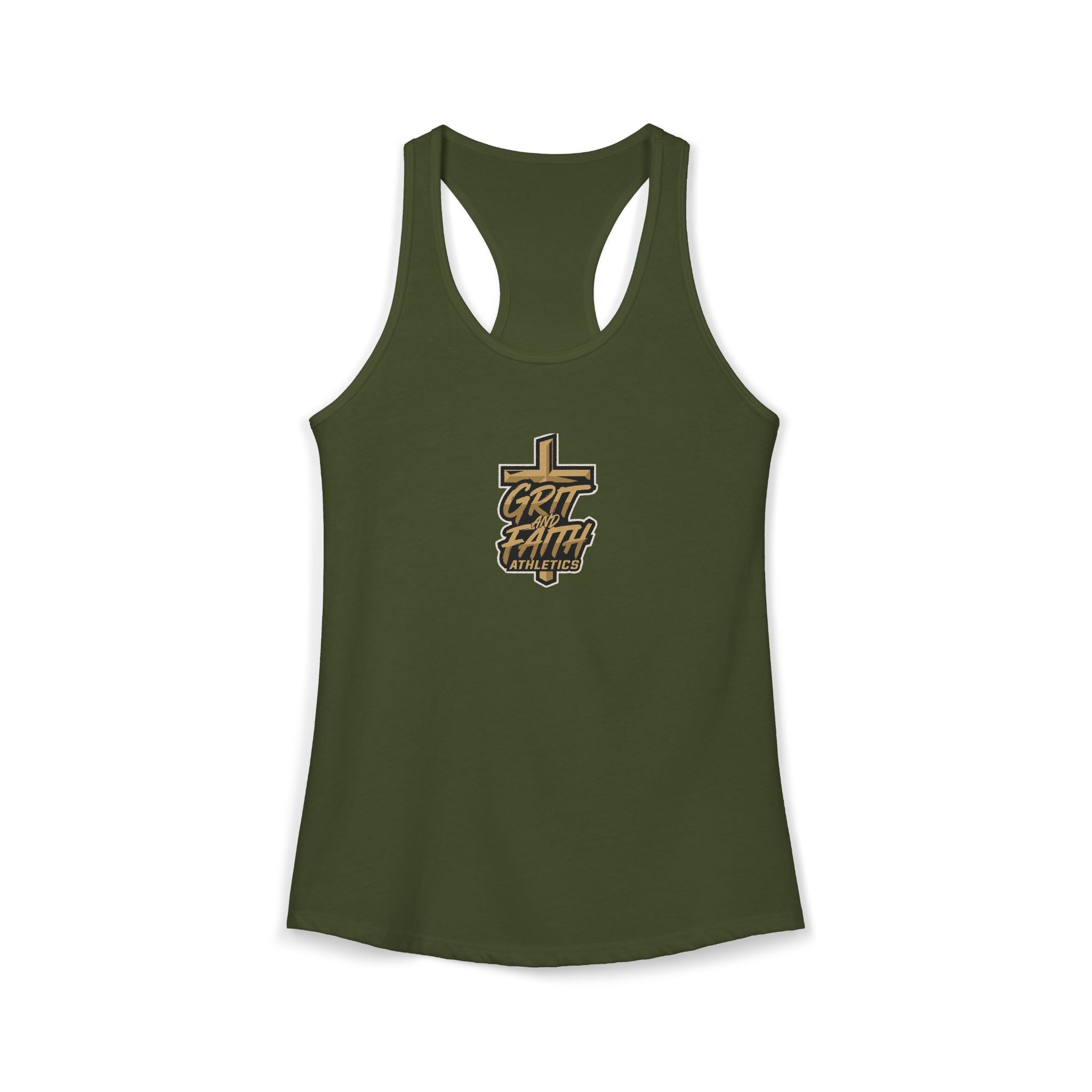 Grit and Faith - Women's Logo Racerback Tank
