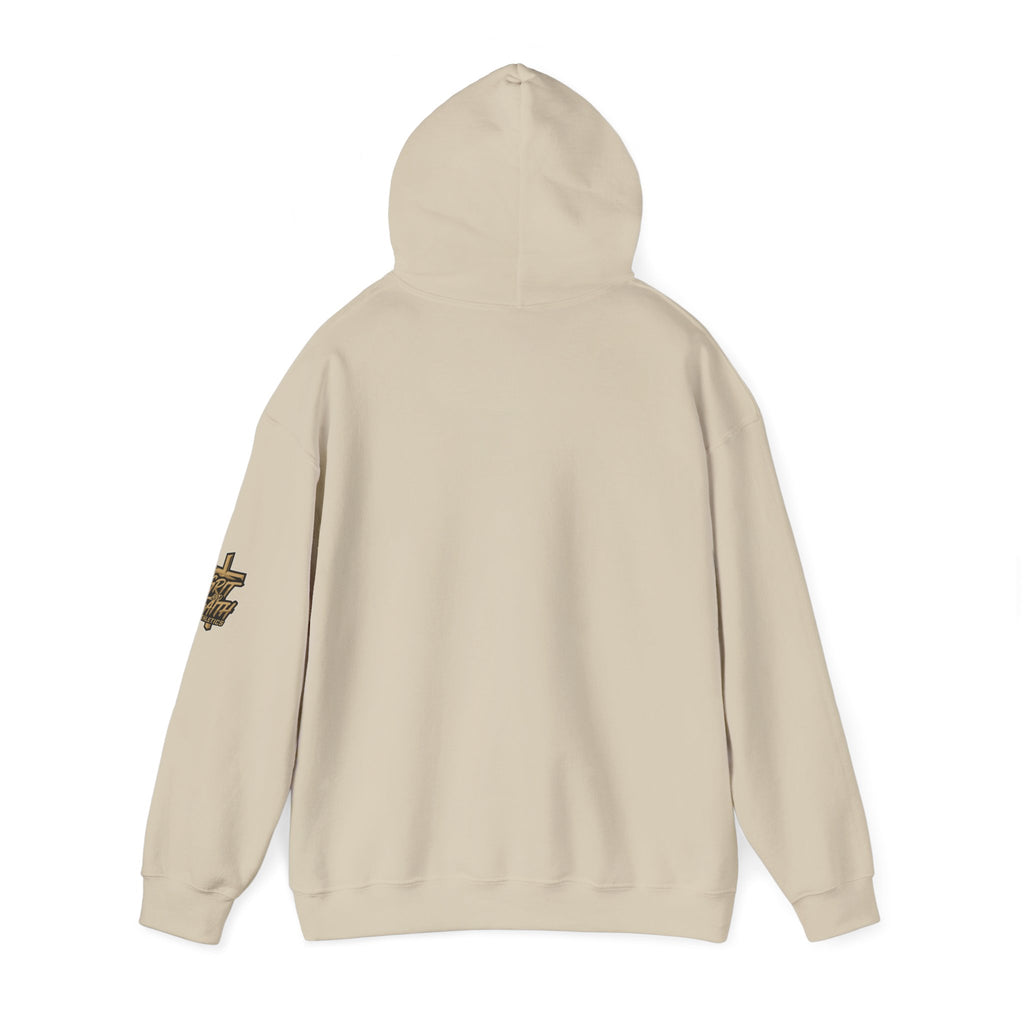 Grit & Faith Cross Hoodie - I Can do All Things Through Christ Comfortable Pullover