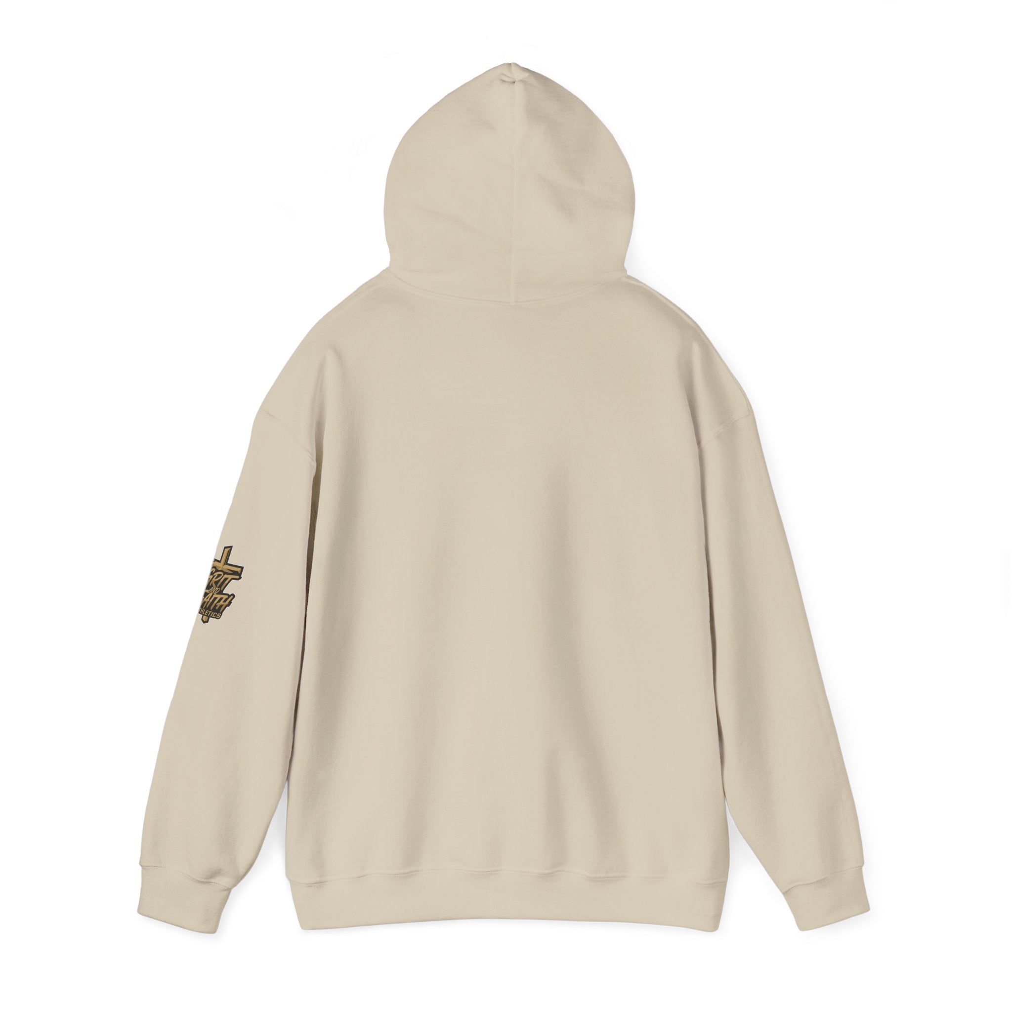 Grit & Faith Cross Hoodie - I Can do All Things Through Christ Comfortable Pullover