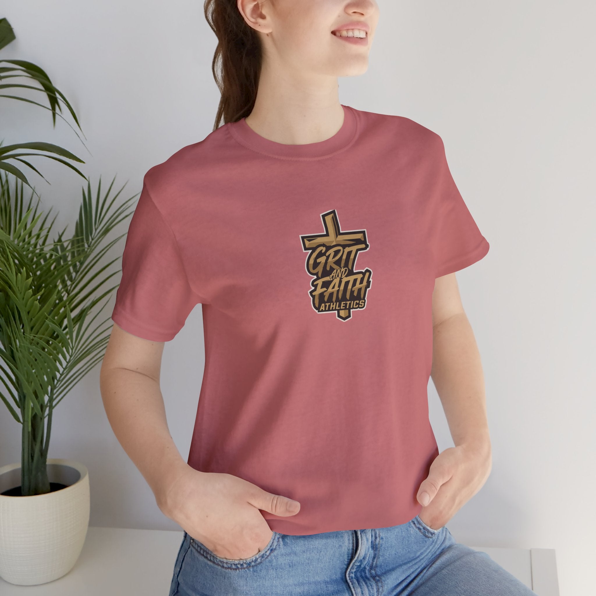 Grit & Faith - Graphic Christian Tee
