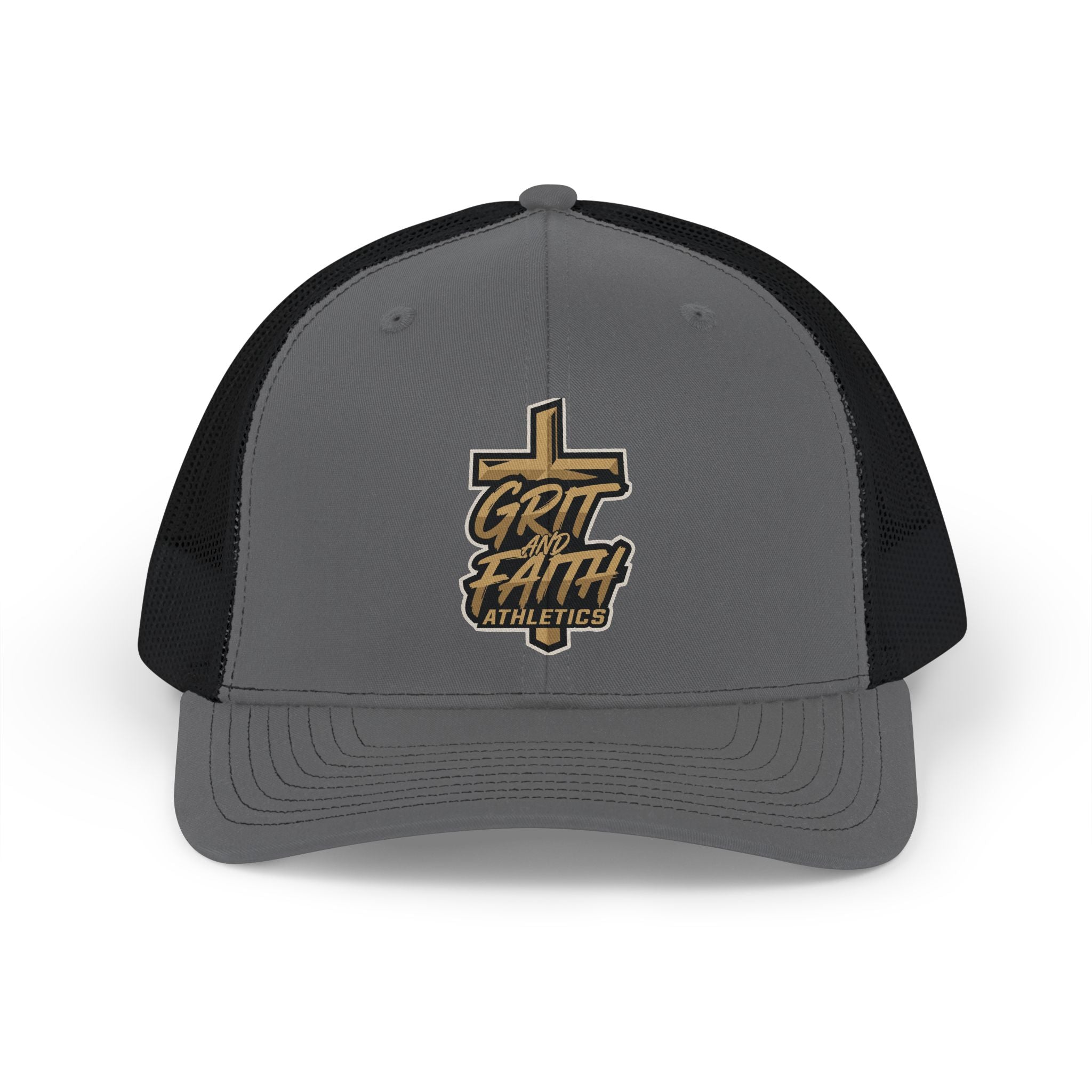 Grit and Faith Athletics -  Logo Snapback Trucker Hat