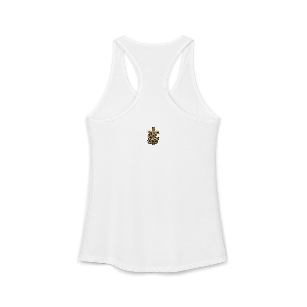 Grit and Faith Women's Racerback Tank - Faith Over Fear
