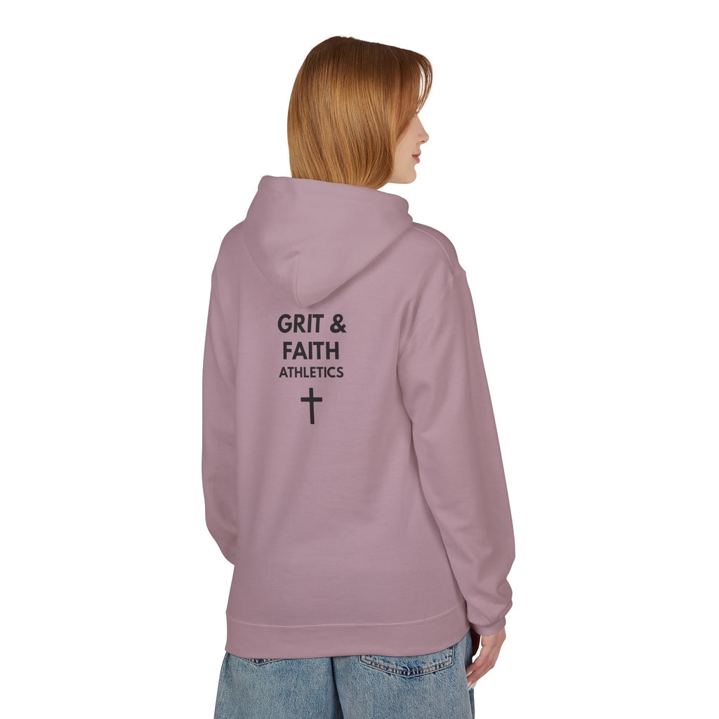 Grit and Faith Athletics Hoodie — Spartan Cross Pullover
