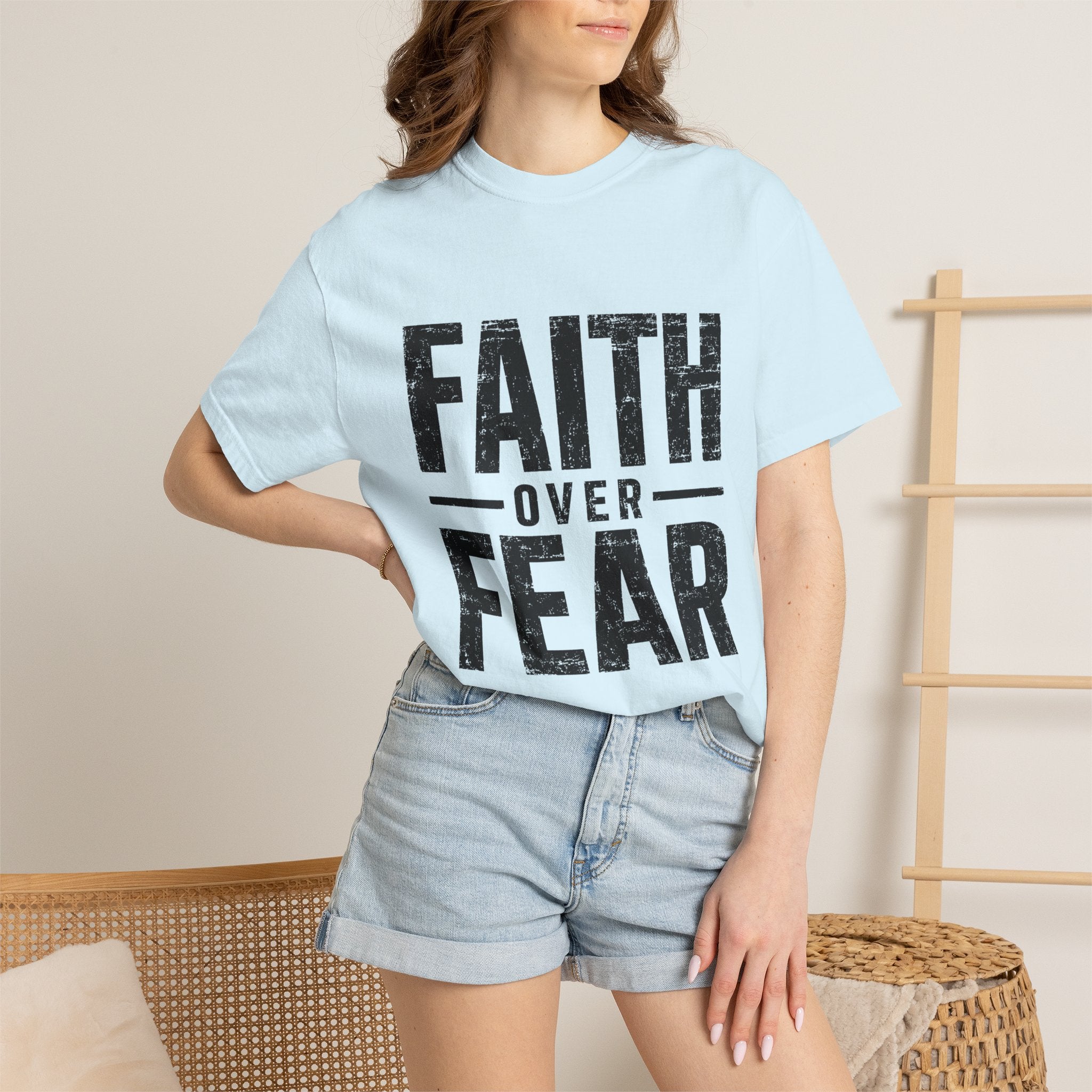 Grit and Faith T-Shirt — Faith Over Fear Tee