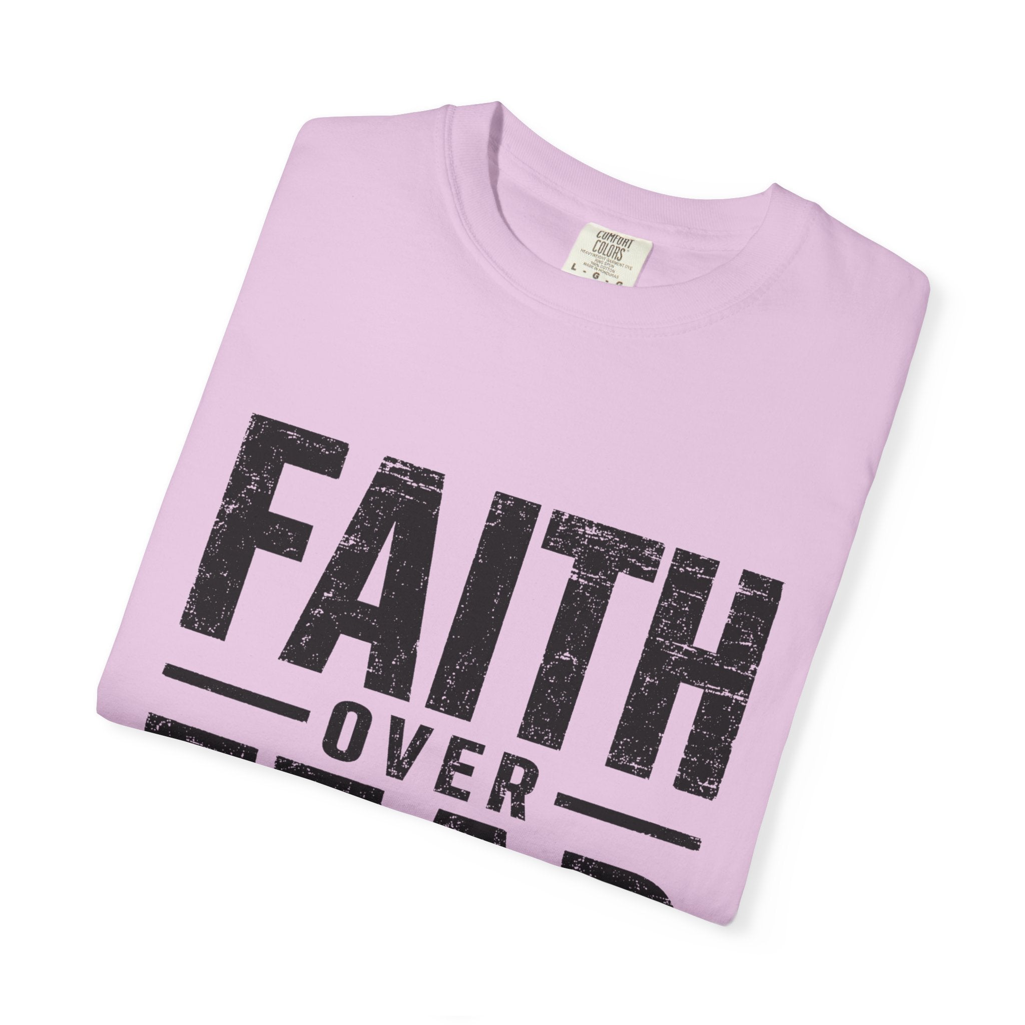 Grit and Faith T-Shirt — Faith Over Fear Tee