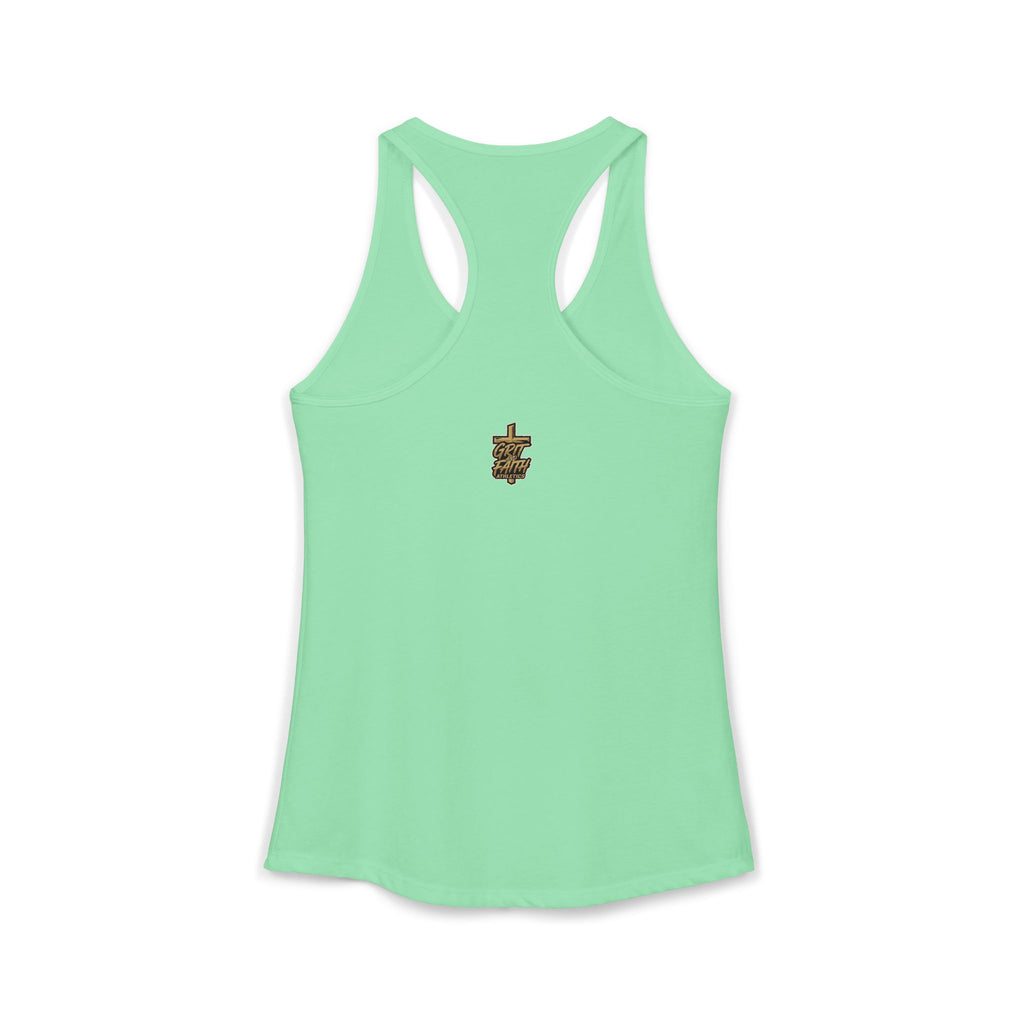 Grit and Faith Women's Racerback Tank - Faith Over Fear