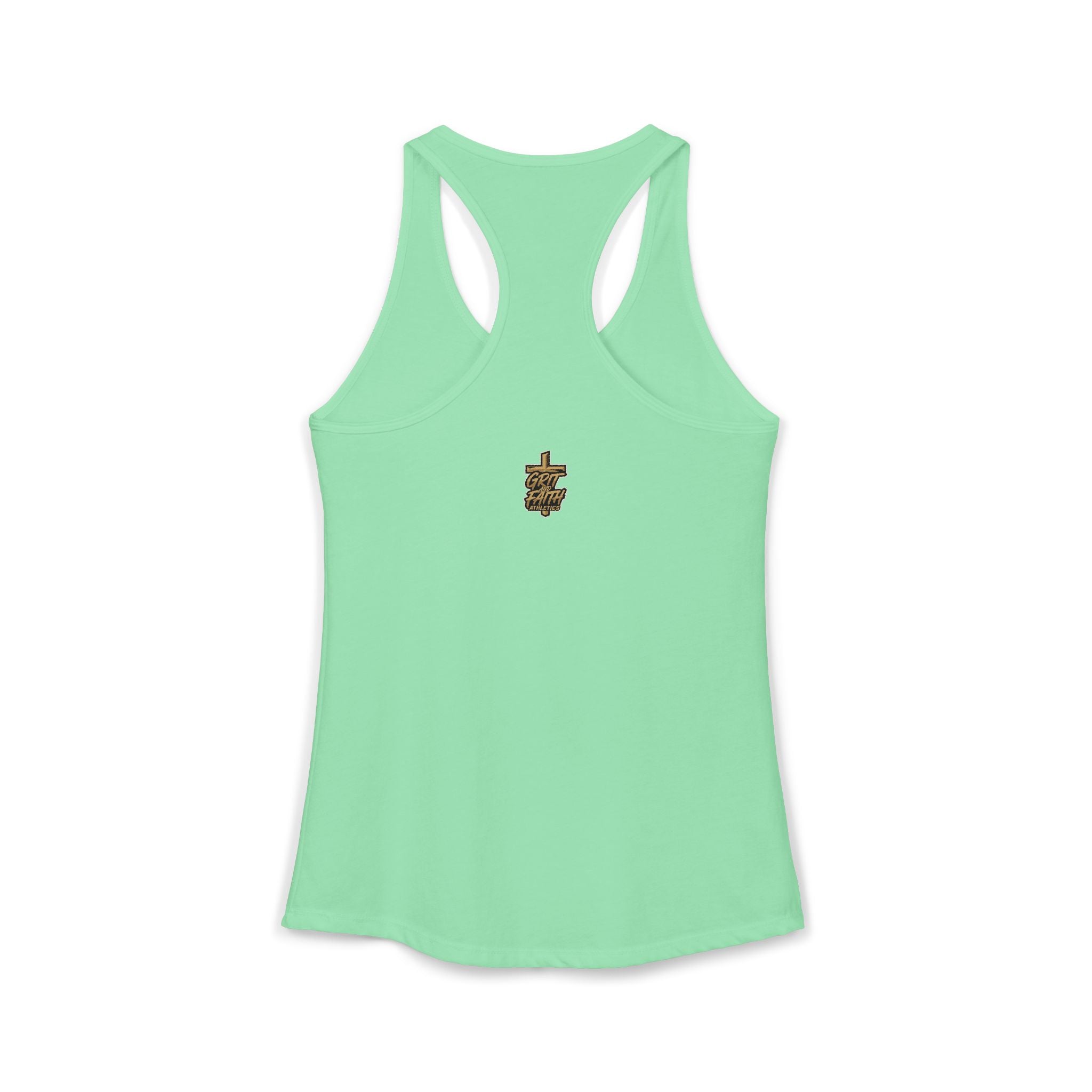 Grit and Faith Women's Racerback Tank - Faith Over Fear