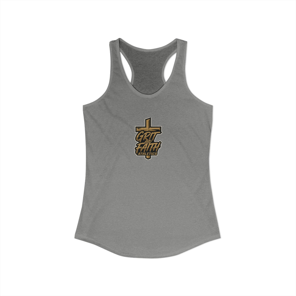 Grit and Faith - Women's Logo Racerback Tank