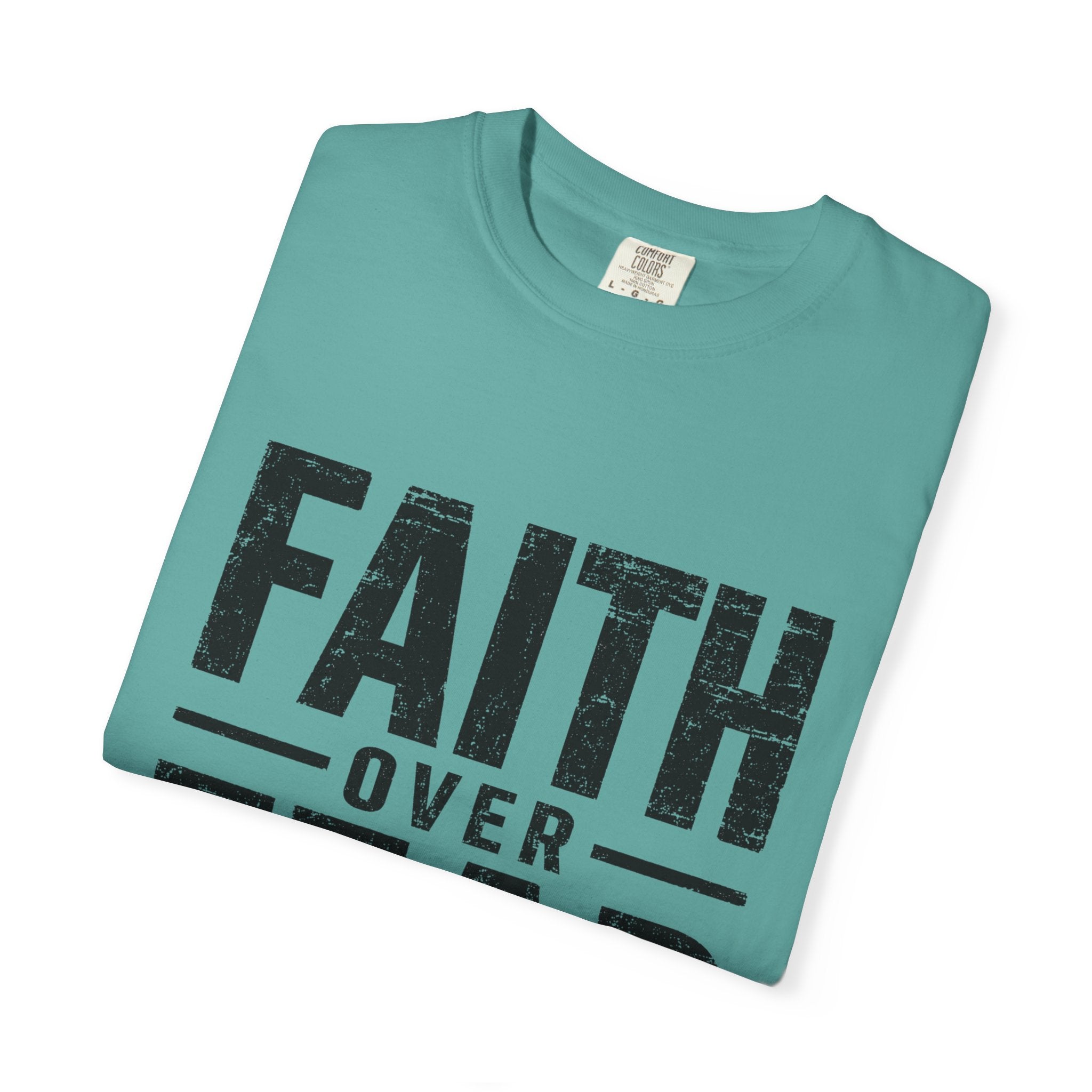 Grit and Faith T-Shirt — Faith Over Fear Tee