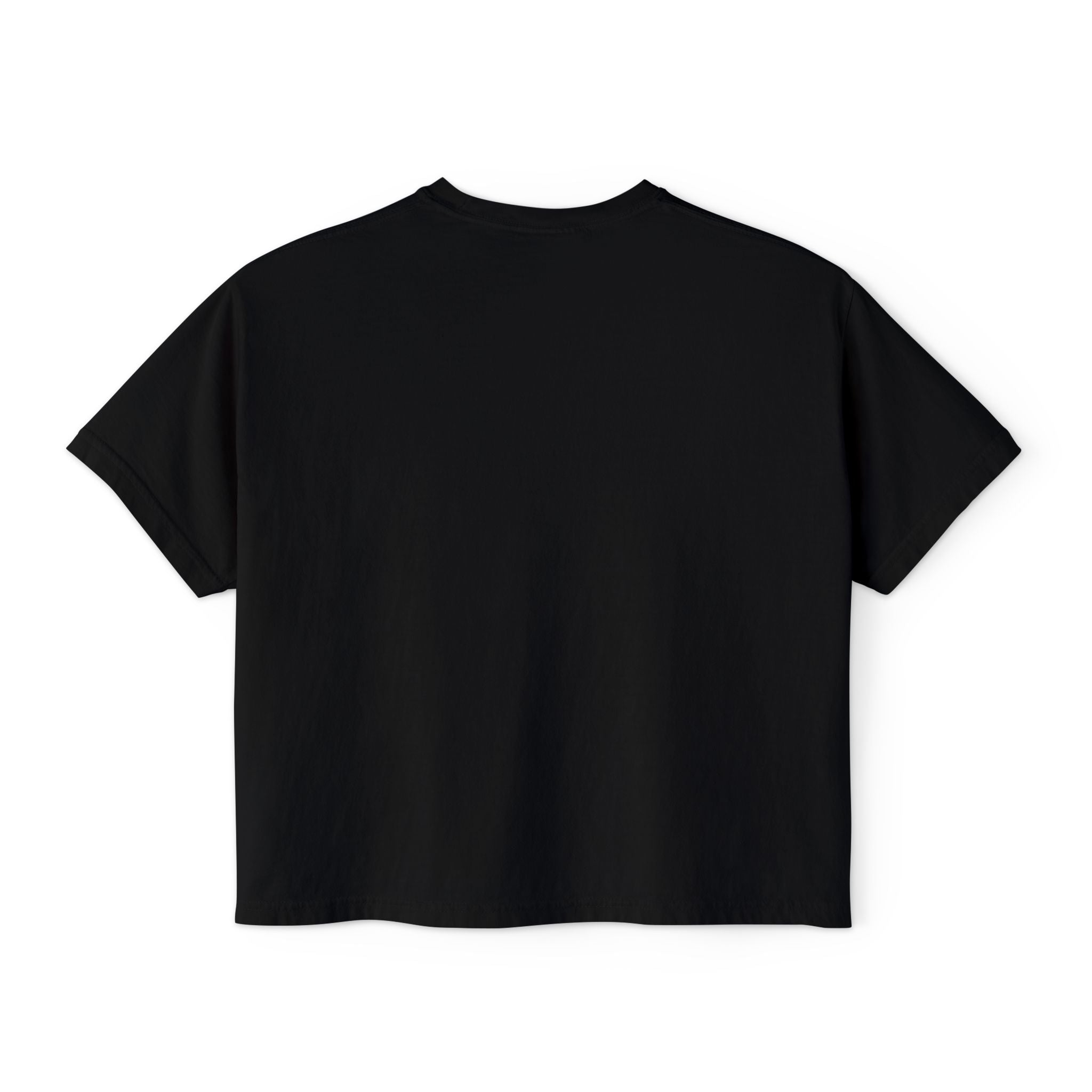 Grit and Faith Women's Boxy Tee — Cross Graphic Crop T-Shirt