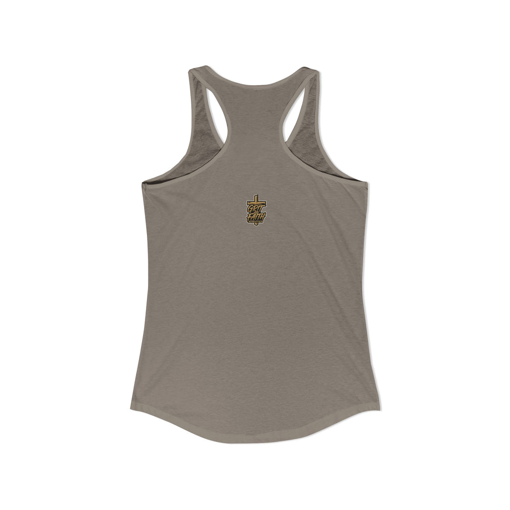 Grit and Faith Women's Racerback Tank - Faith Over Fear