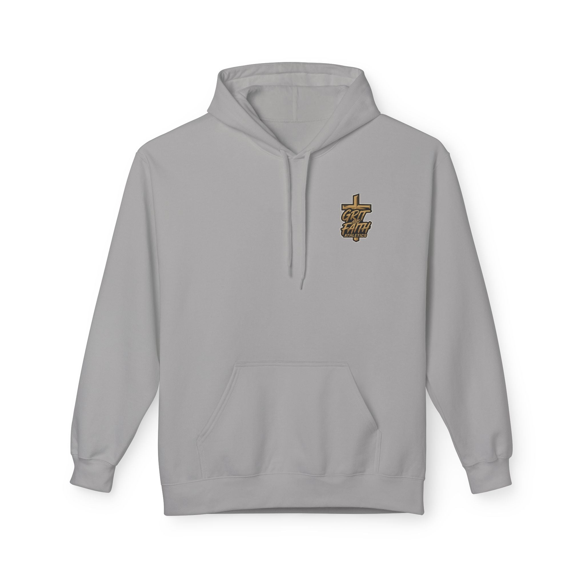 Grit and Faith Athletics Hoodie — Spartan Cross Pullover