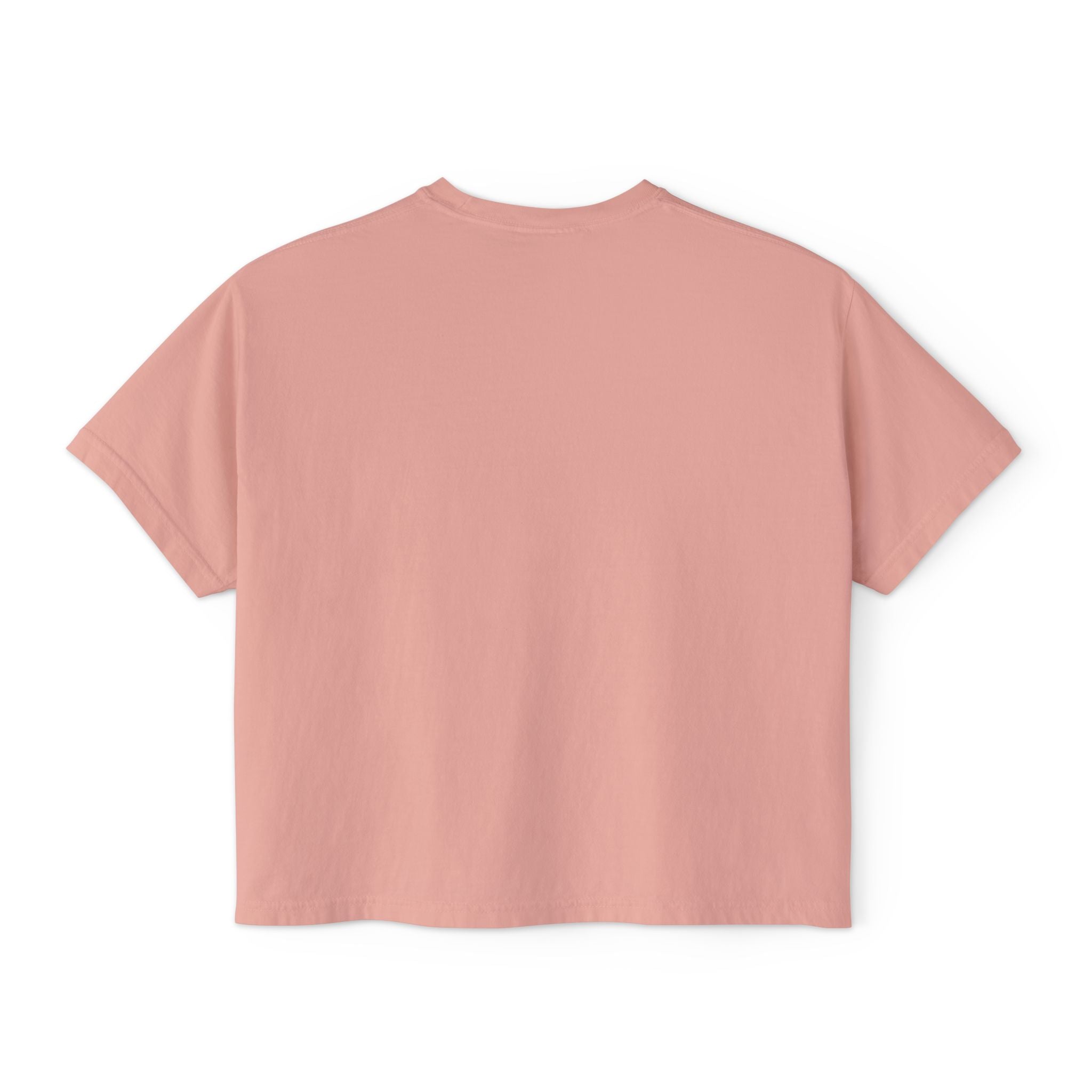 Grit and Faith Women's Boxy Tee — Cross Graphic Crop T-Shirt