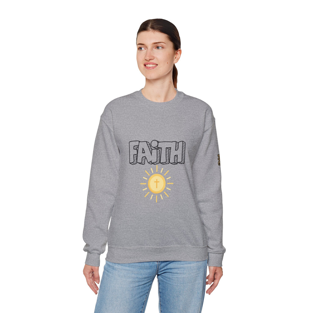 FAITH Bubble Sweatshirt | Christian faith pullover