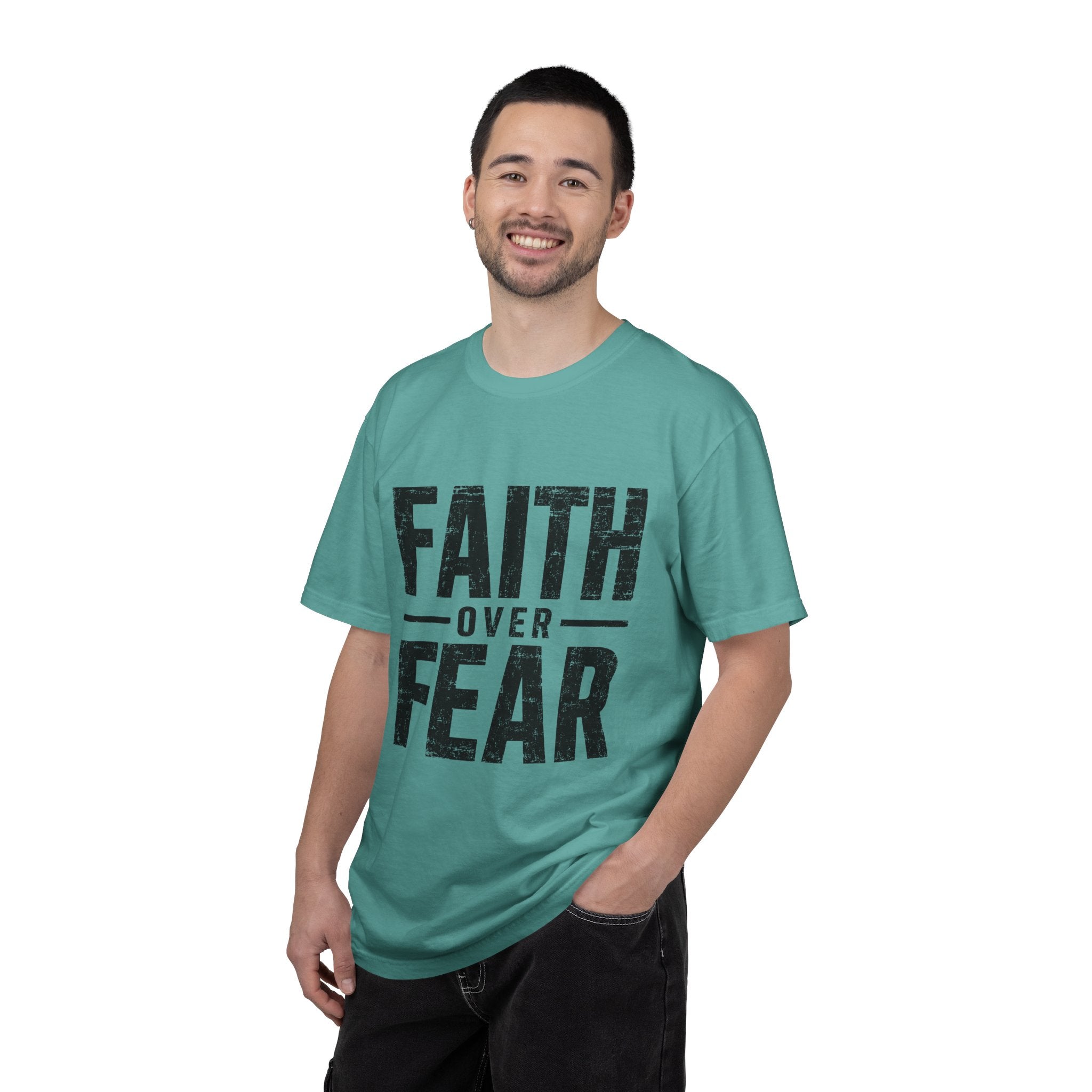 Grit and Faith T-Shirt — Faith Over Fear Tee