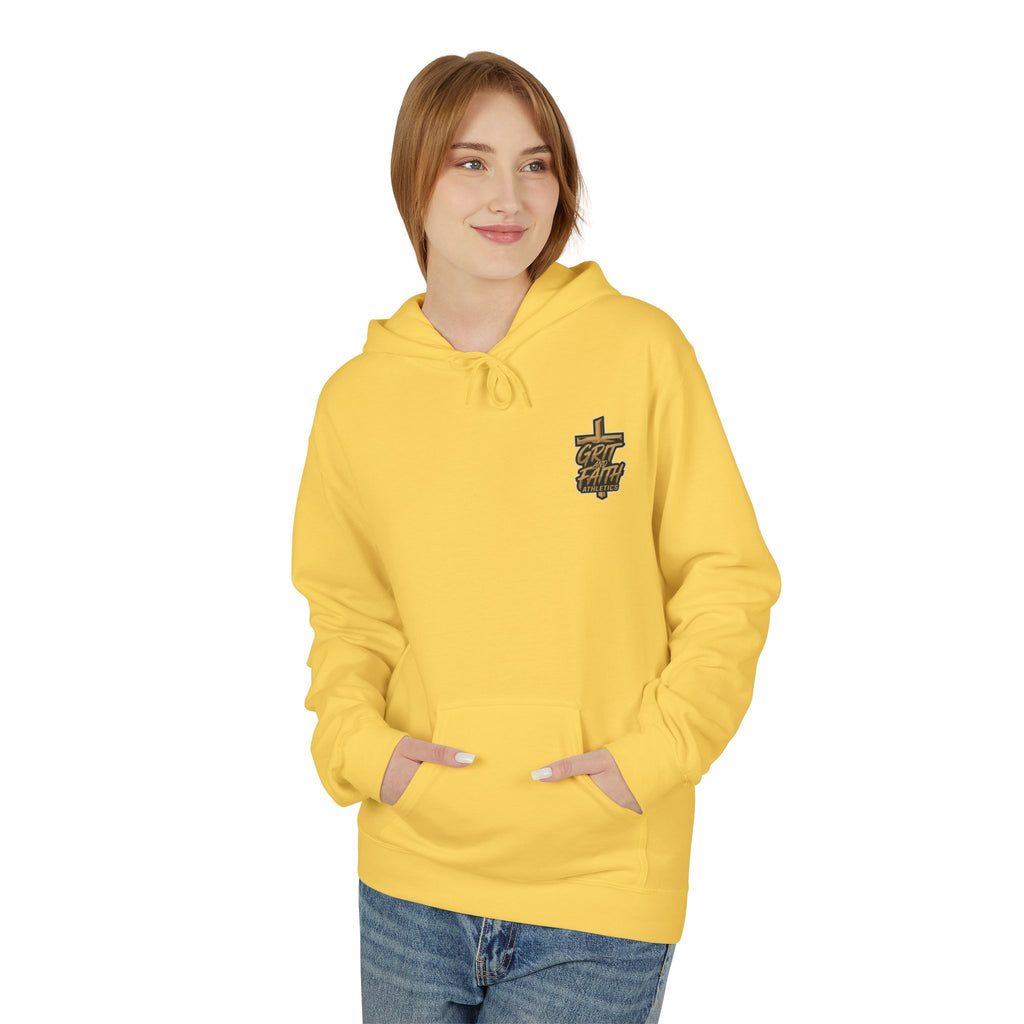 Grit and Faith Athletics Hoodie — Spartan Cross Pullover