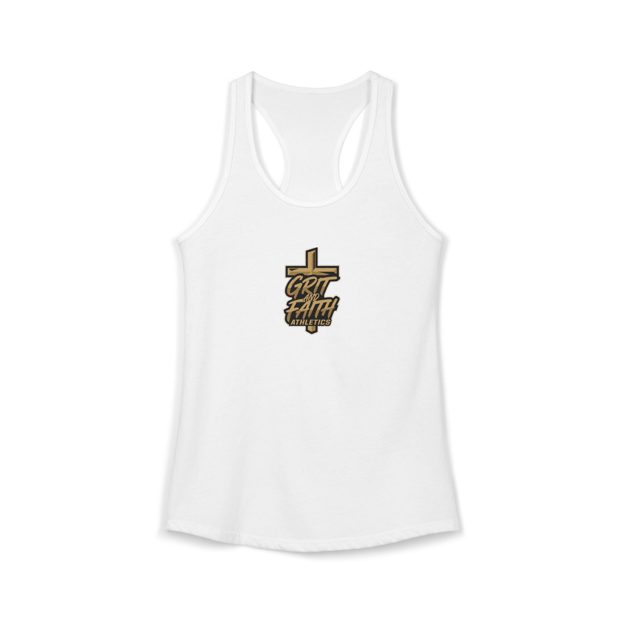 Grit and Faith - Women's Logo Racerback Tank