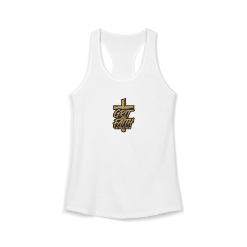 Grit and Faith - Women's Logo Racerback Tank