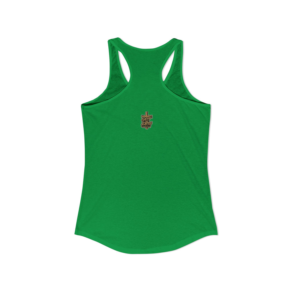 Grit and Faith Women's Racerback Tank - Faith Over Fear