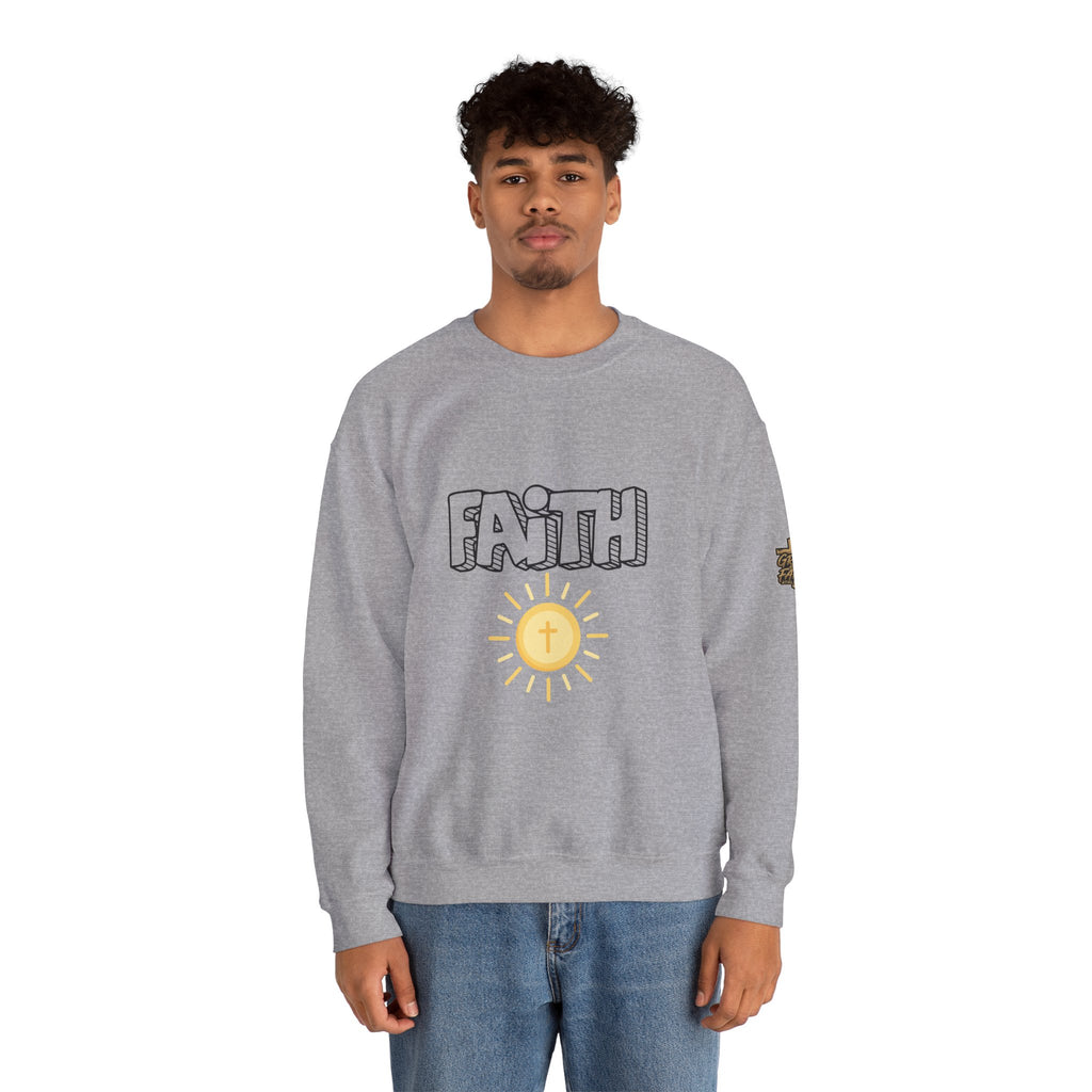 FAITH Bubble Sweatshirt | Christian faith pullover