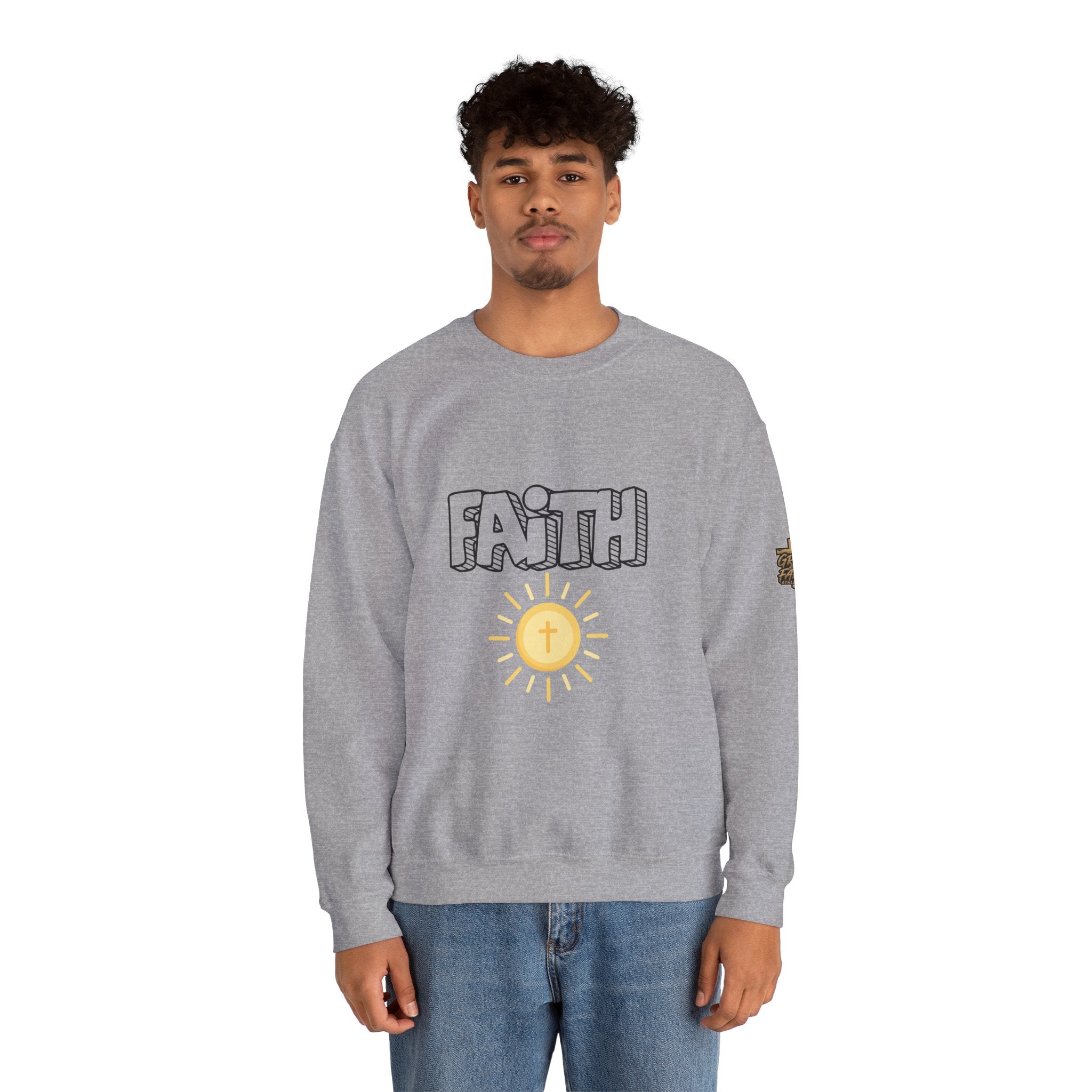 FAITH Bubble Sweatshirt | Christian faith pullover