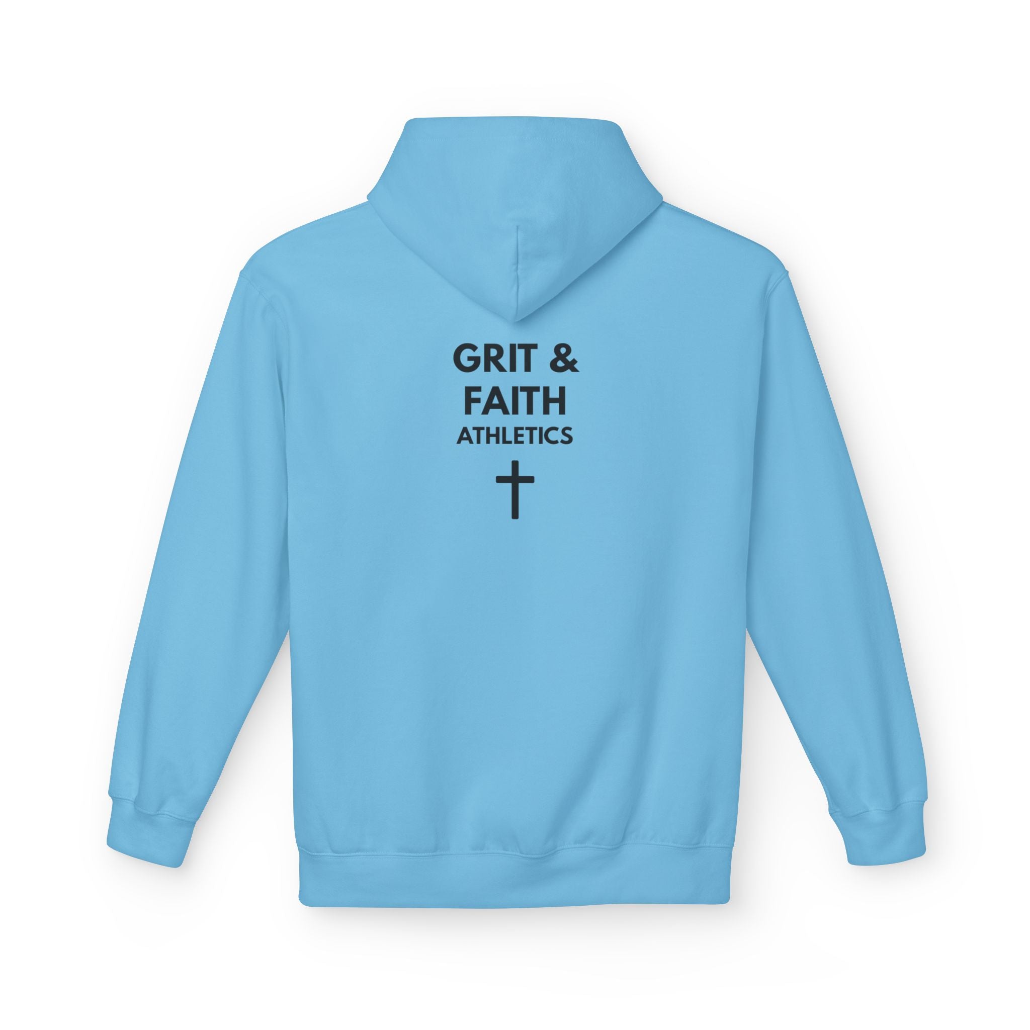 Grit and Faith Athletics Hoodie — Spartan Cross Pullover