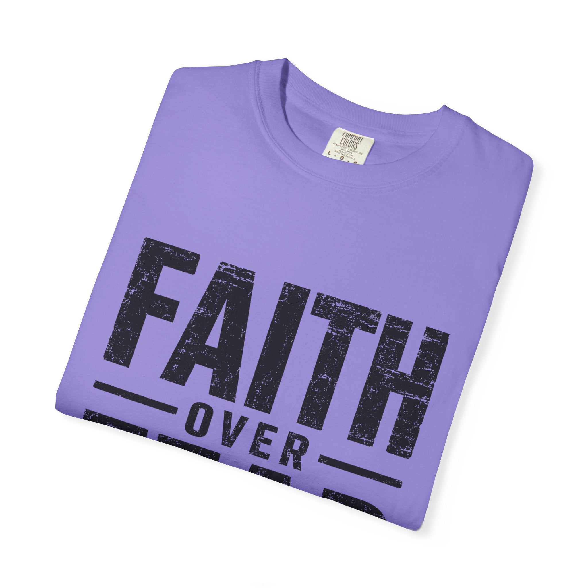Grit and Faith T-Shirt — Faith Over Fear Tee