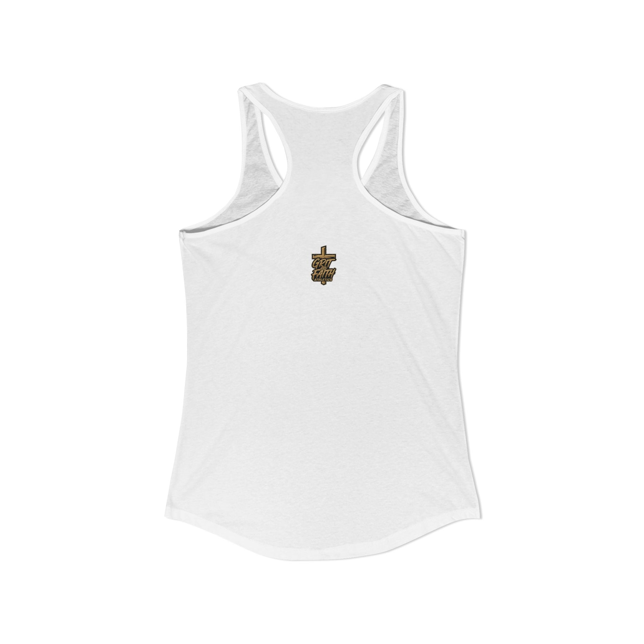 Grit and Faith Women's Racerback Tank - Faith Over Fear