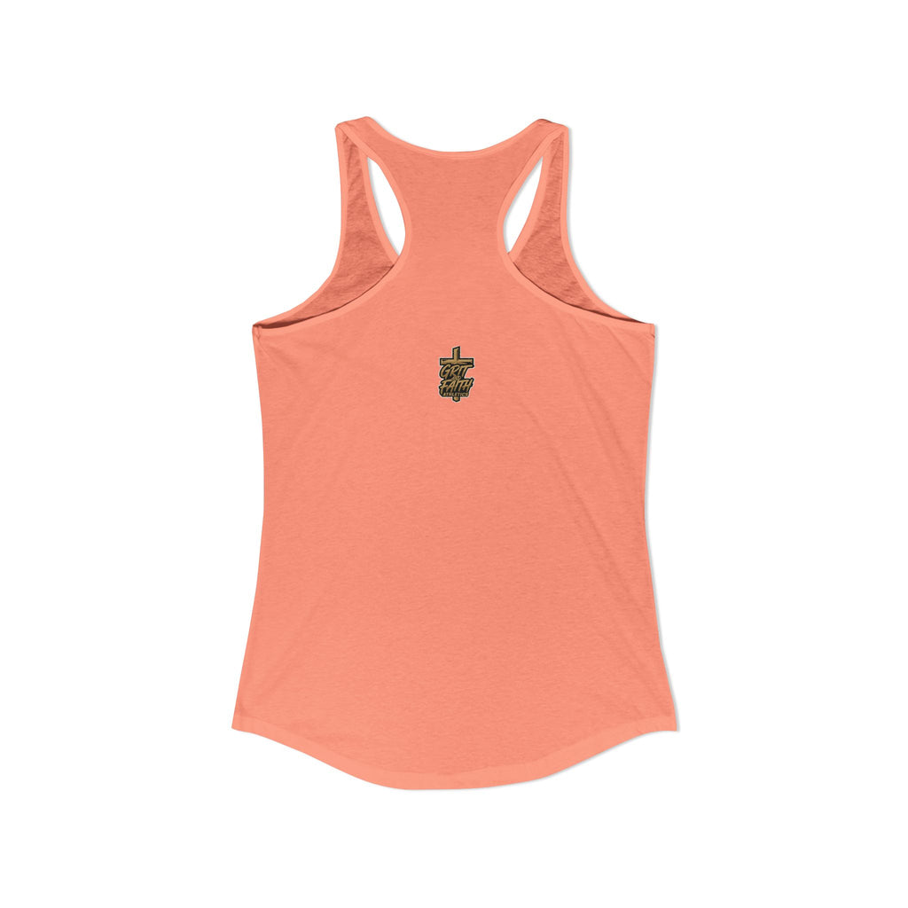 Grit and Faith Women's Racerback Tank - Faith Over Fear