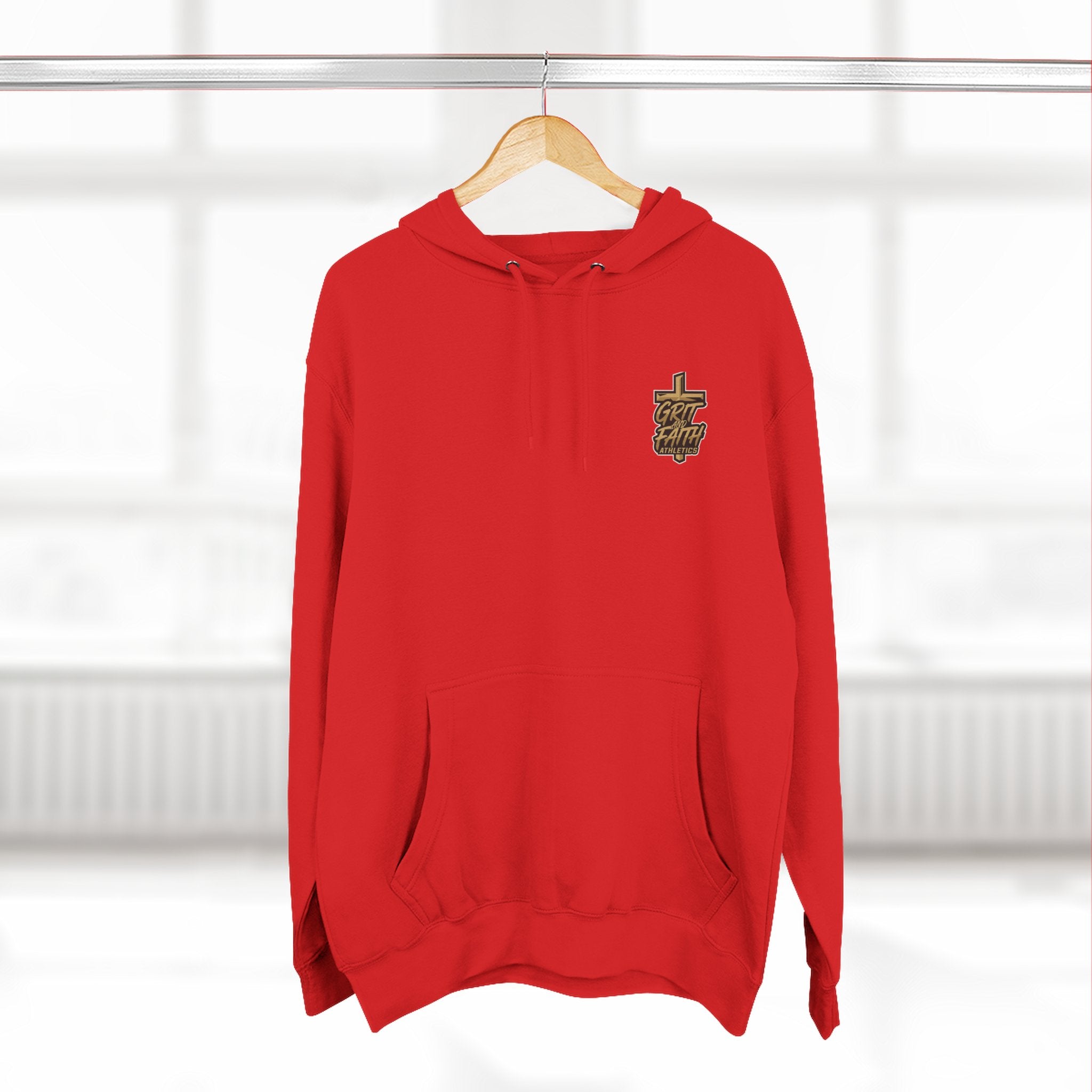 Grit and Faith Sweatshirt - Pray Train Repeat Hoodie