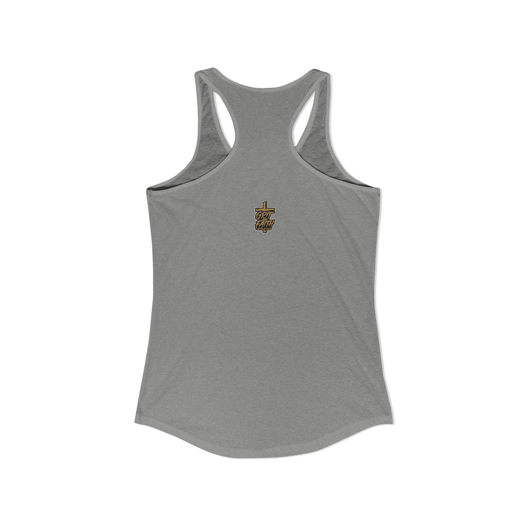 Grit and Faith Women's Racerback Tank - Faith Over Fear