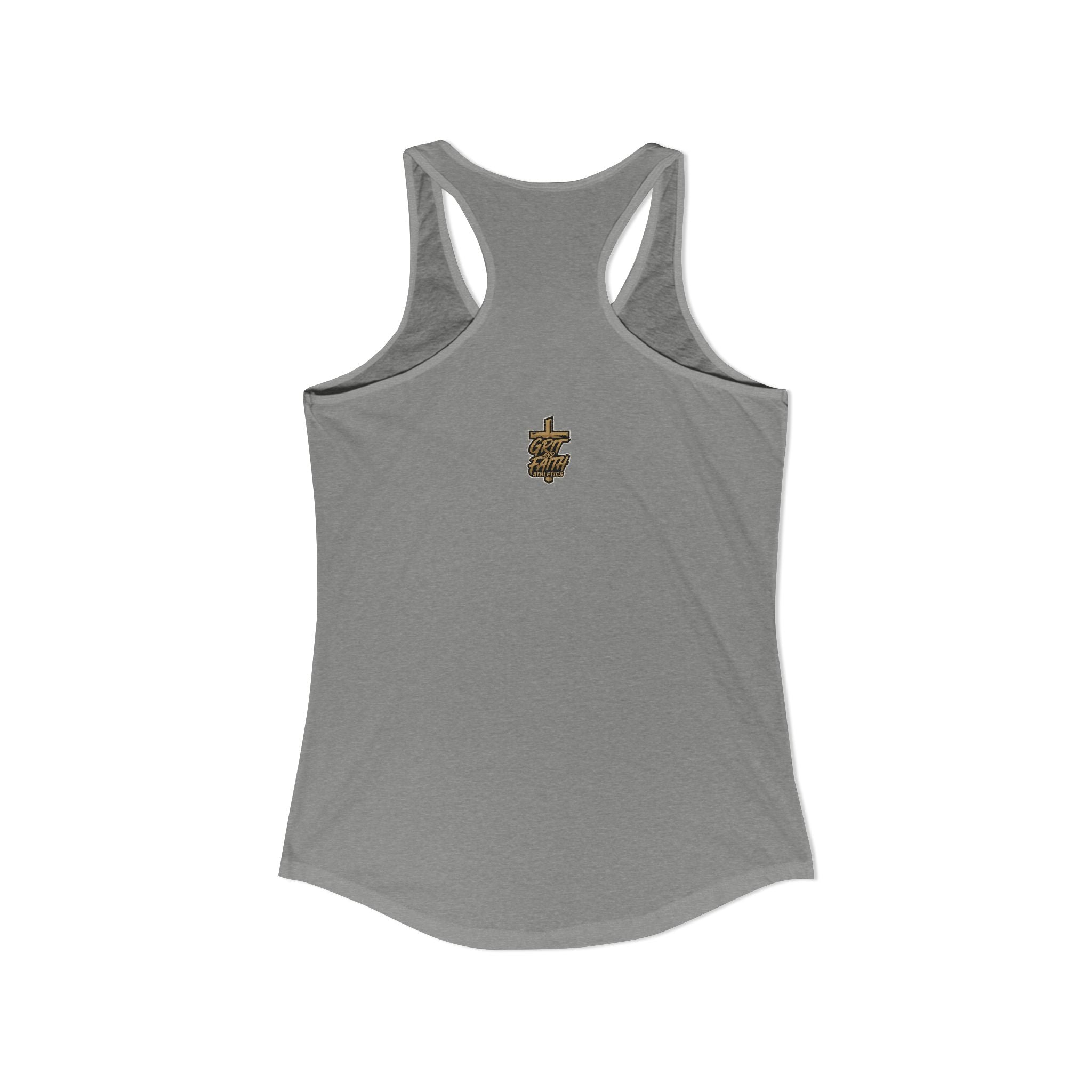 Grit and Faith Women's Racerback Tank - Faith Over Fear