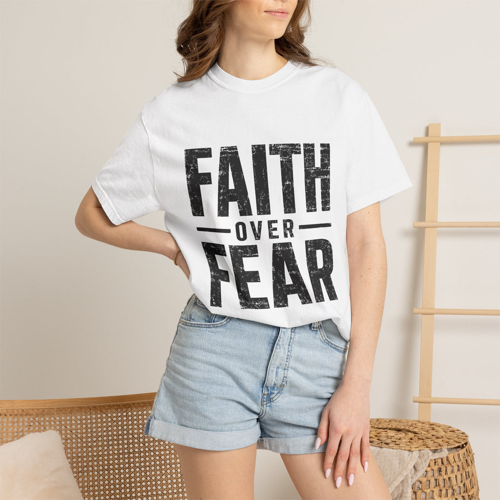 Grit and Faith T-Shirt — Faith Over Fear Tee